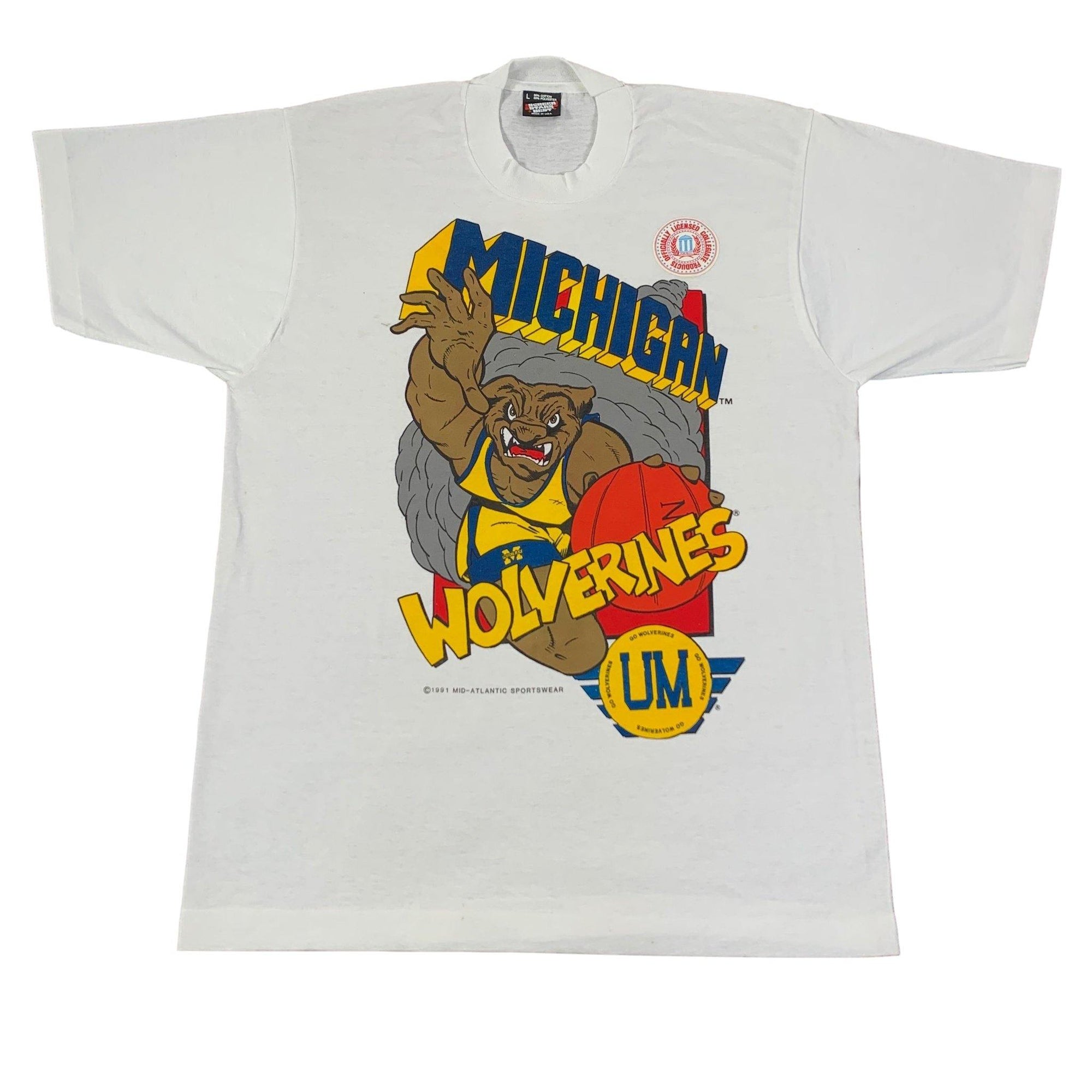 Vintage Michigan "Wolverines" T-Shirt - jointcustodydc