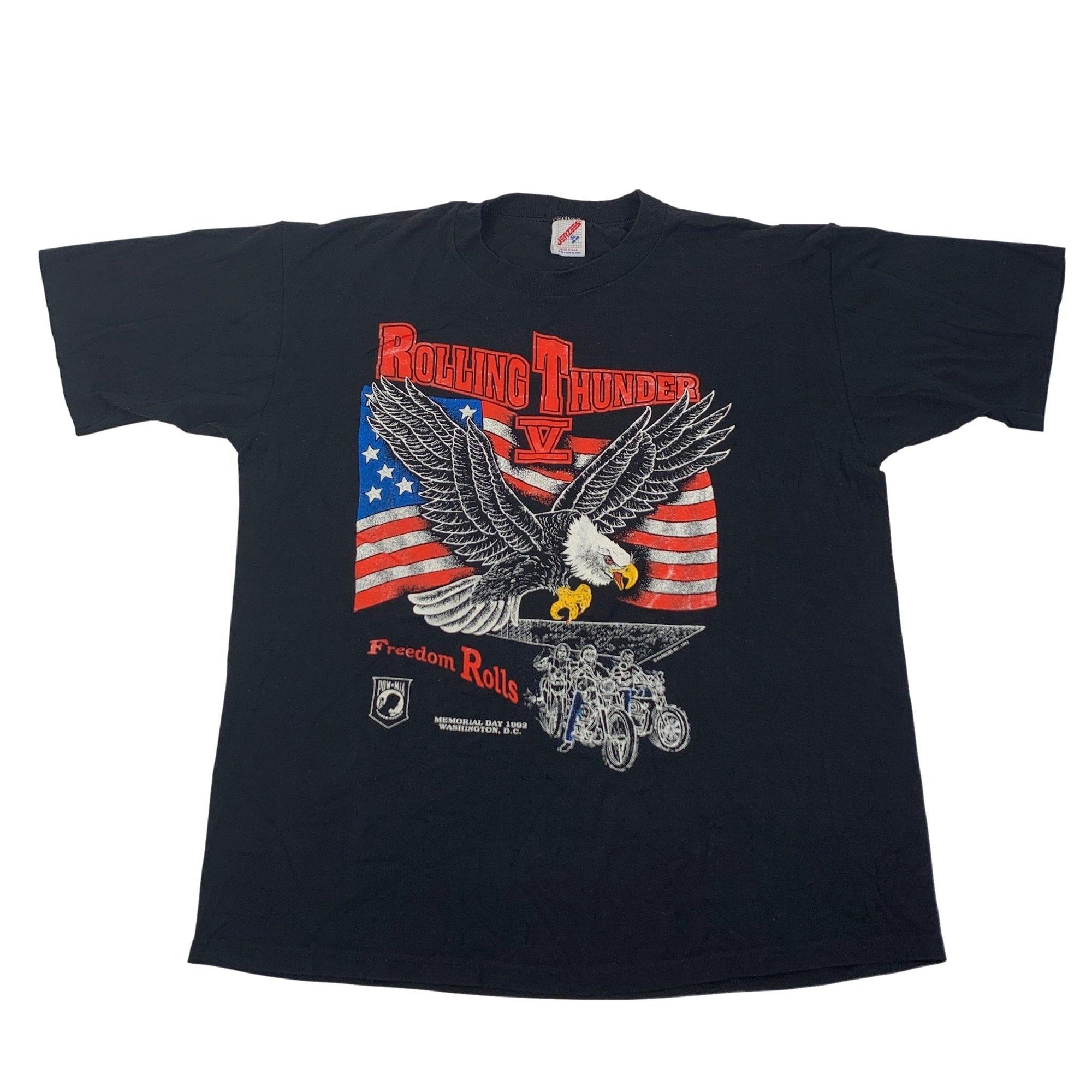 Vintage Rolling Thunder "Freedom Rolls" T-Shirt - jointcustodydc