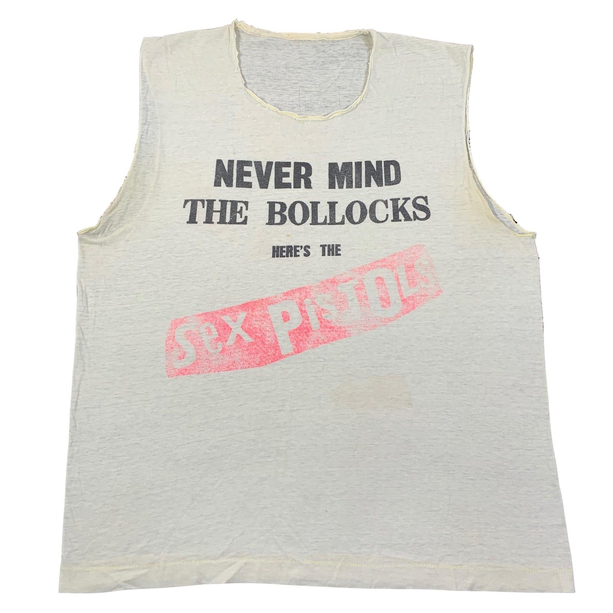 Vintage Sex Pistols "Never Mind The Bollocks" Cut Shirt - jointcustodydc