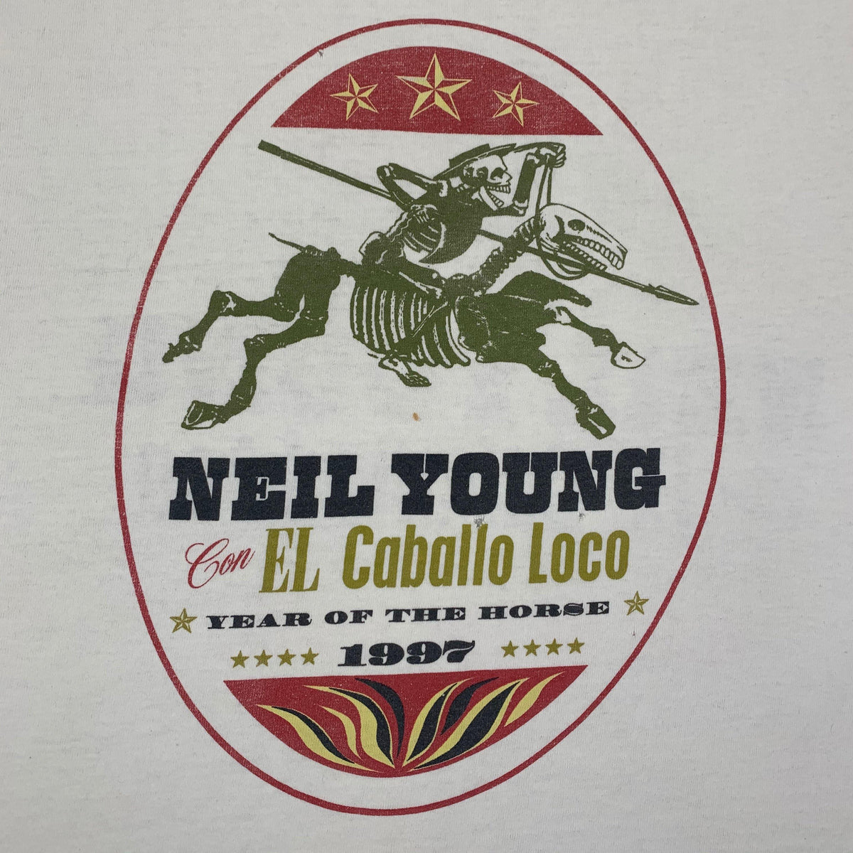 Vintage Neil Young &quot;Year Of The Horse&quot; T-Shirt - jointcustodydc