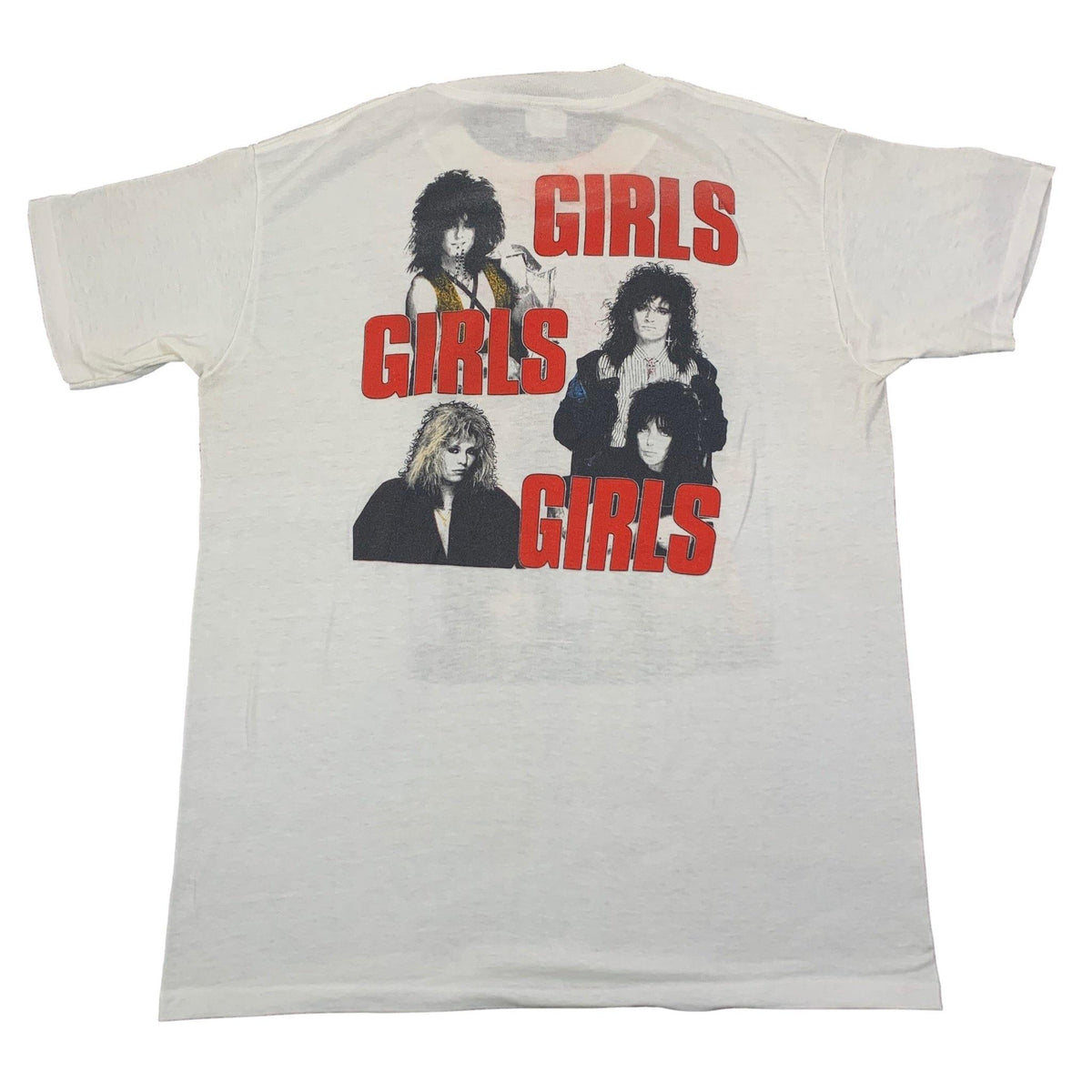 Vintage Motley Crue &quot;Girls Girls Girls&quot; T-Shirt - jointcustodydc