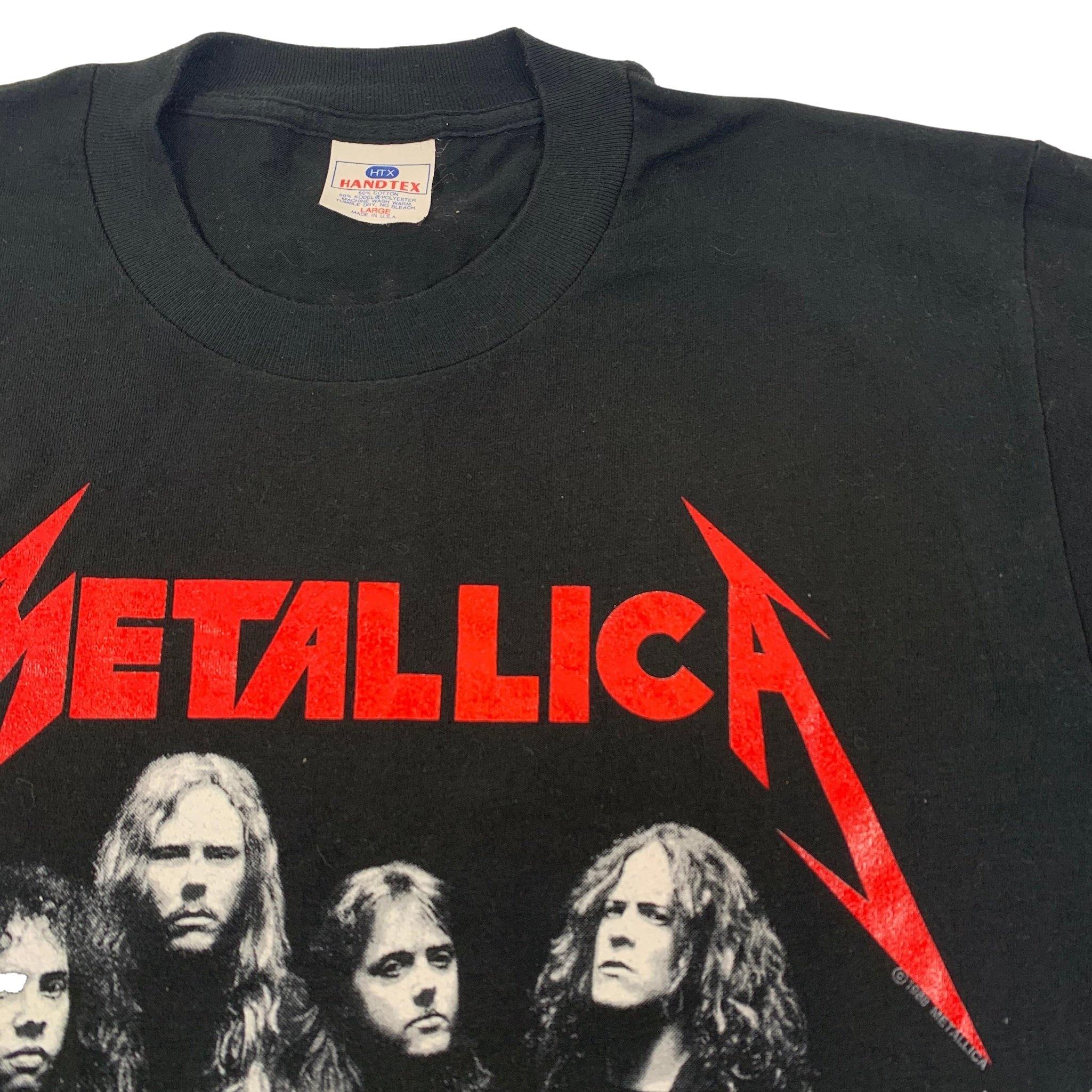 Vintage Metallica And Justice For All T Shirt 1988 for Sale in San