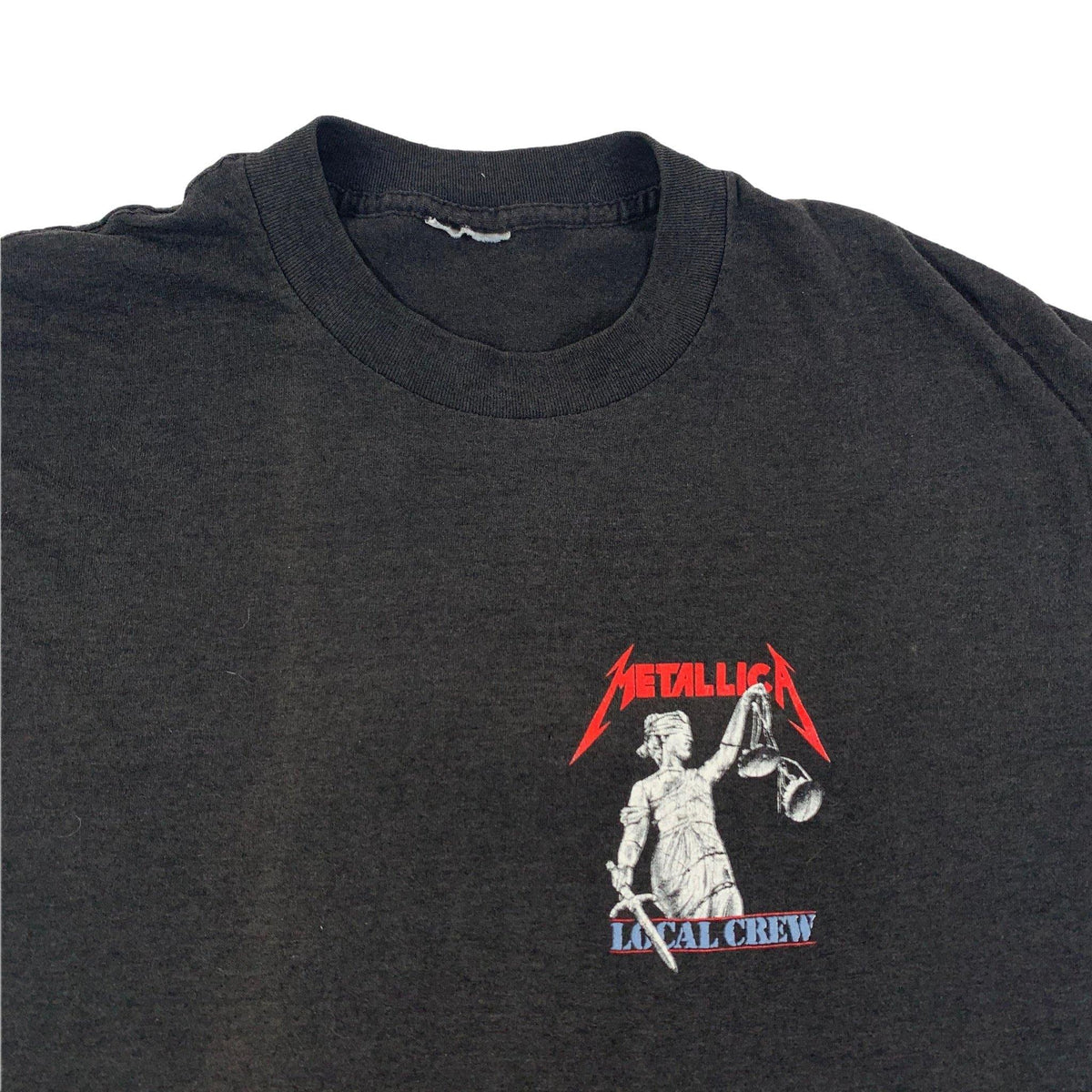 Vintage Metallica &quot;Local Crew&quot; T-Shirt - jointcustodydc