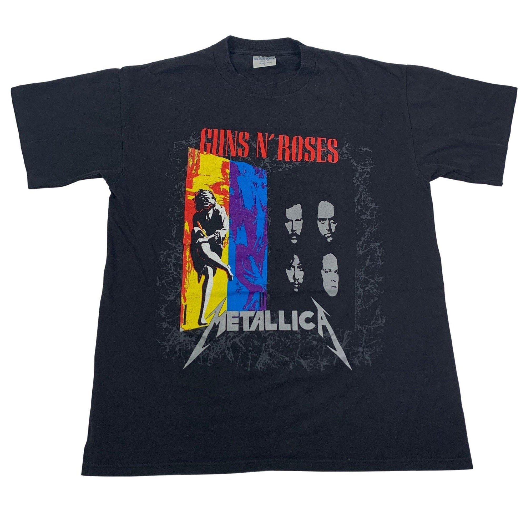 Vintage Guns N' Roses / Metallica "1992" Tour T-Shirt - jointcustodydc