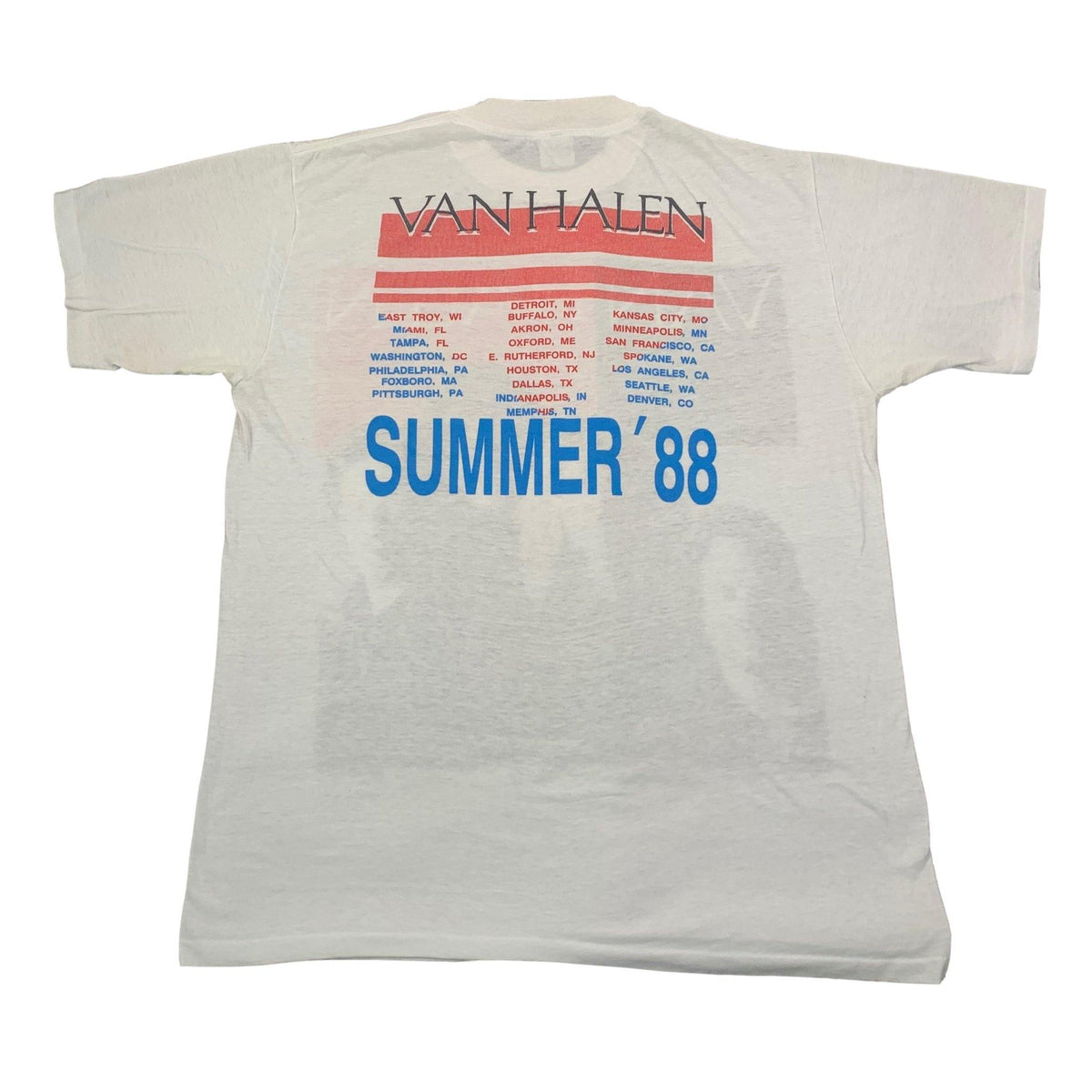 Vintage Van Halen &quot;Summer 88&quot; T-Shirt - jointcustodydc