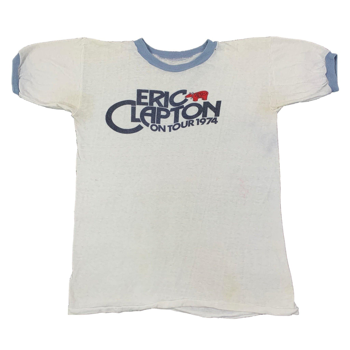 Vintage Eric Clapton &quot;On Tour&quot; Ringer Shirt - jointcustodydc
