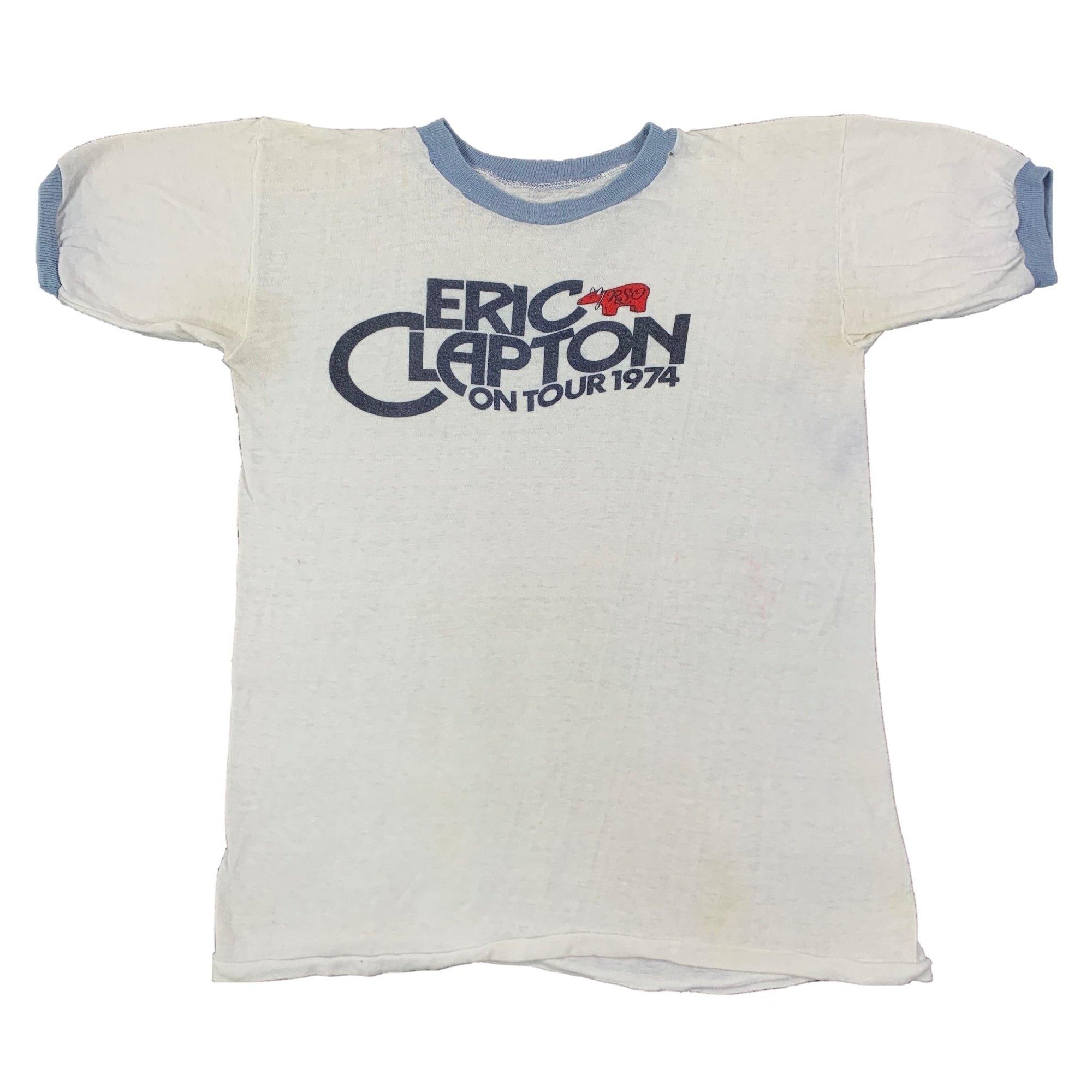 Vintage Eric Clapton "On Tour" Ringer Shirt - jointcustodydc