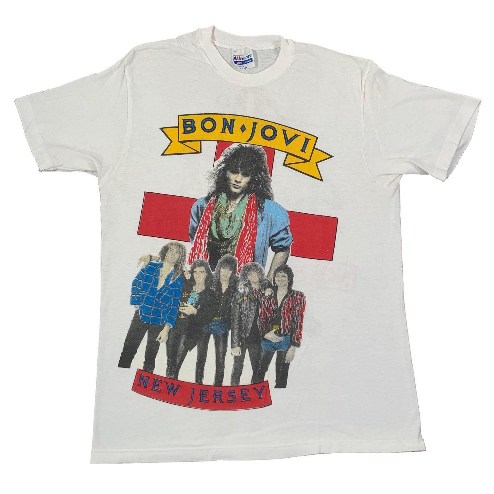 Vintage Bon Jovi "The Jersey Syndicate" T-Shirt - jointcustodydc