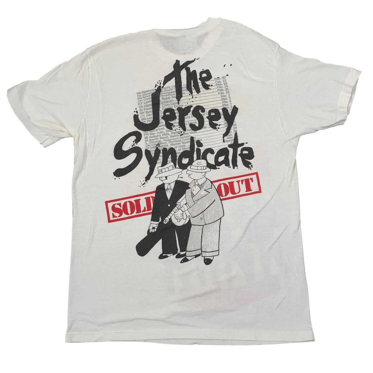 Vintage Bon Jovi &quot;The Jersey Syndicate&quot; T-Shirt - jointcustodydc