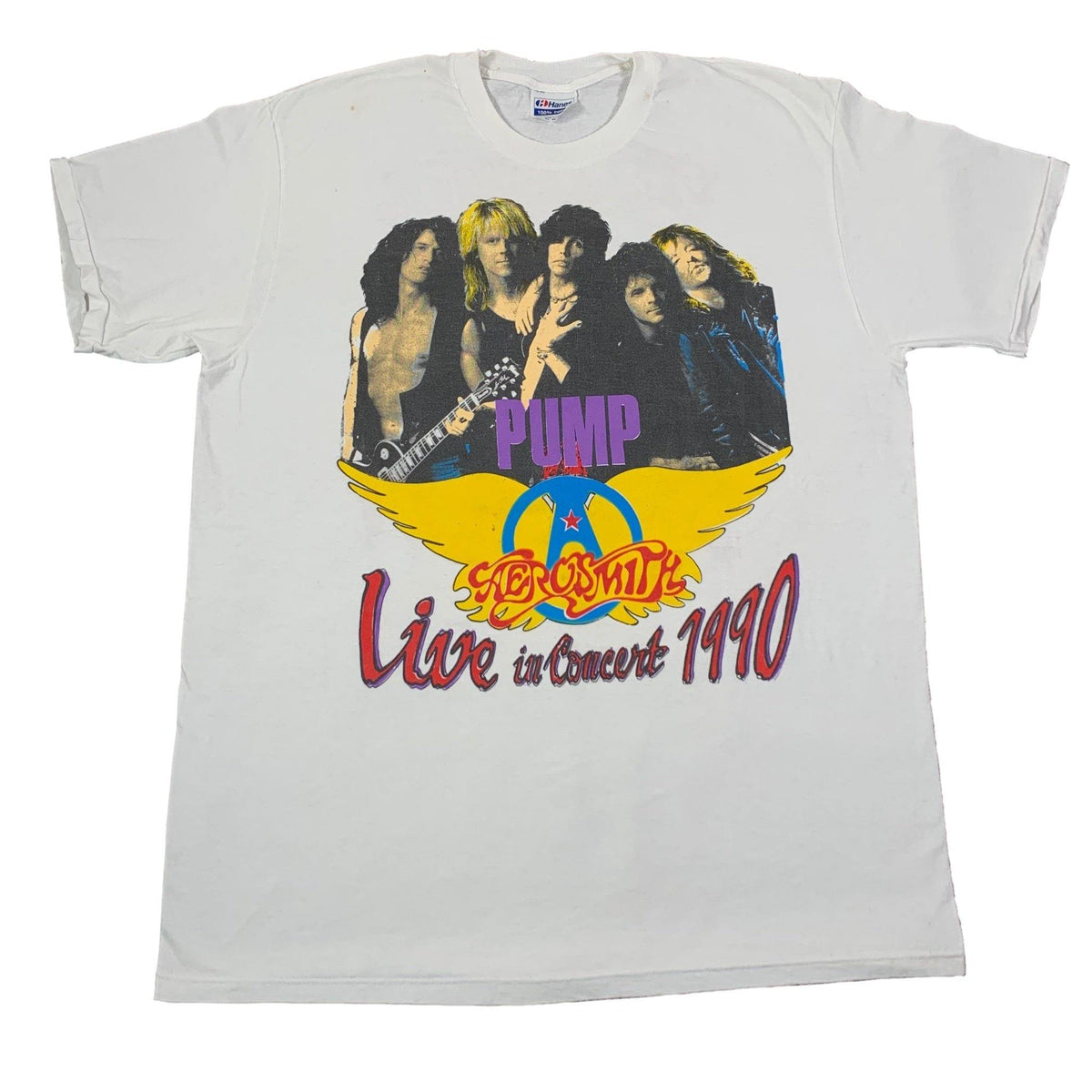 Vintage Aerosmith / Skid Row &quot;Pump&quot; T-Shirt - jointcustodydc