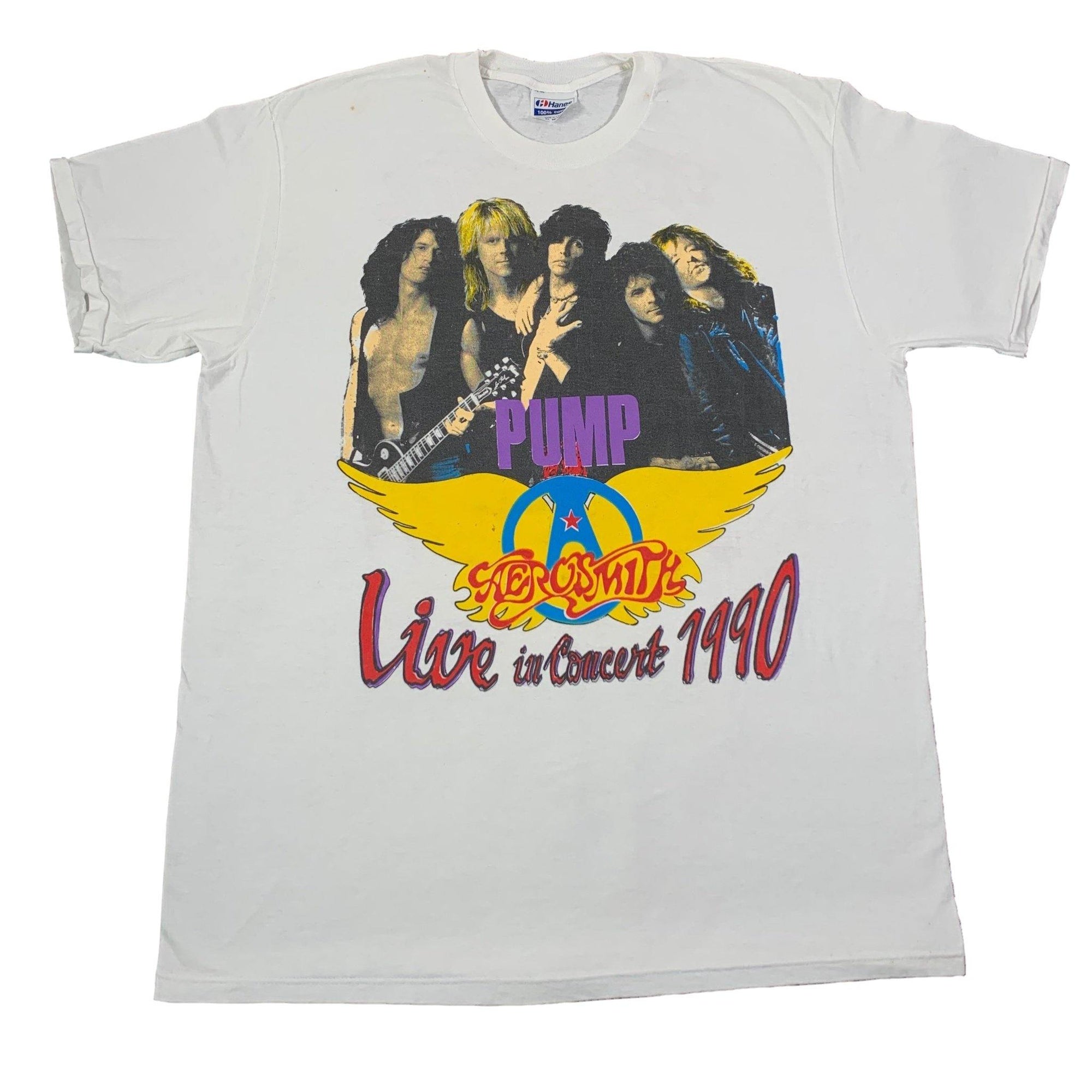 Vintage Aerosmith / Skid Row "Pump" T-Shirt - jointcustodydc