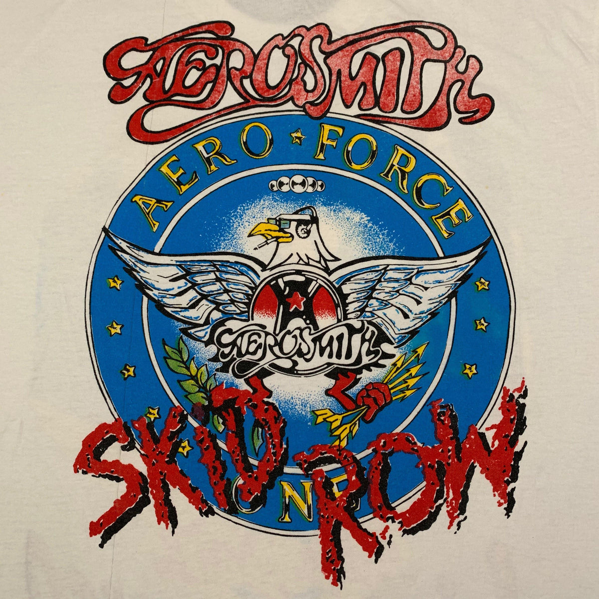 Vintage Aerosmith / Skid Row &quot;Pump&quot; T-Shirt - jointcustodydc