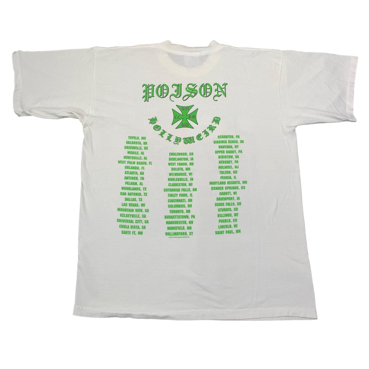 Vintage Poison &quot;Hollyweird&quot; T-Shirt - jointcustodydc