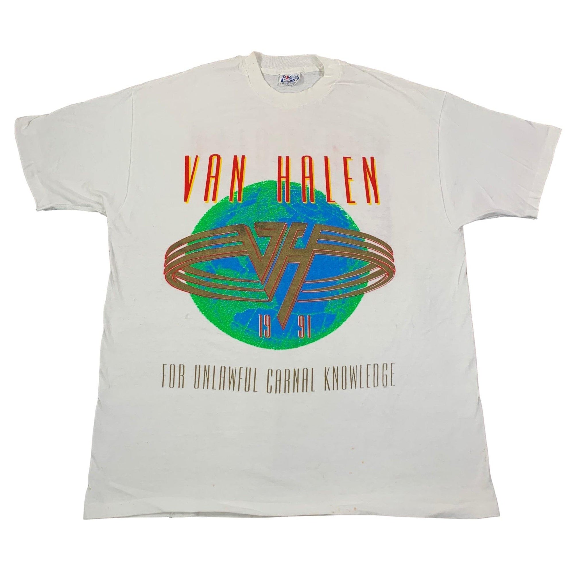 Vintage Van Halen "1991" T-Shirt - jointcustodydc