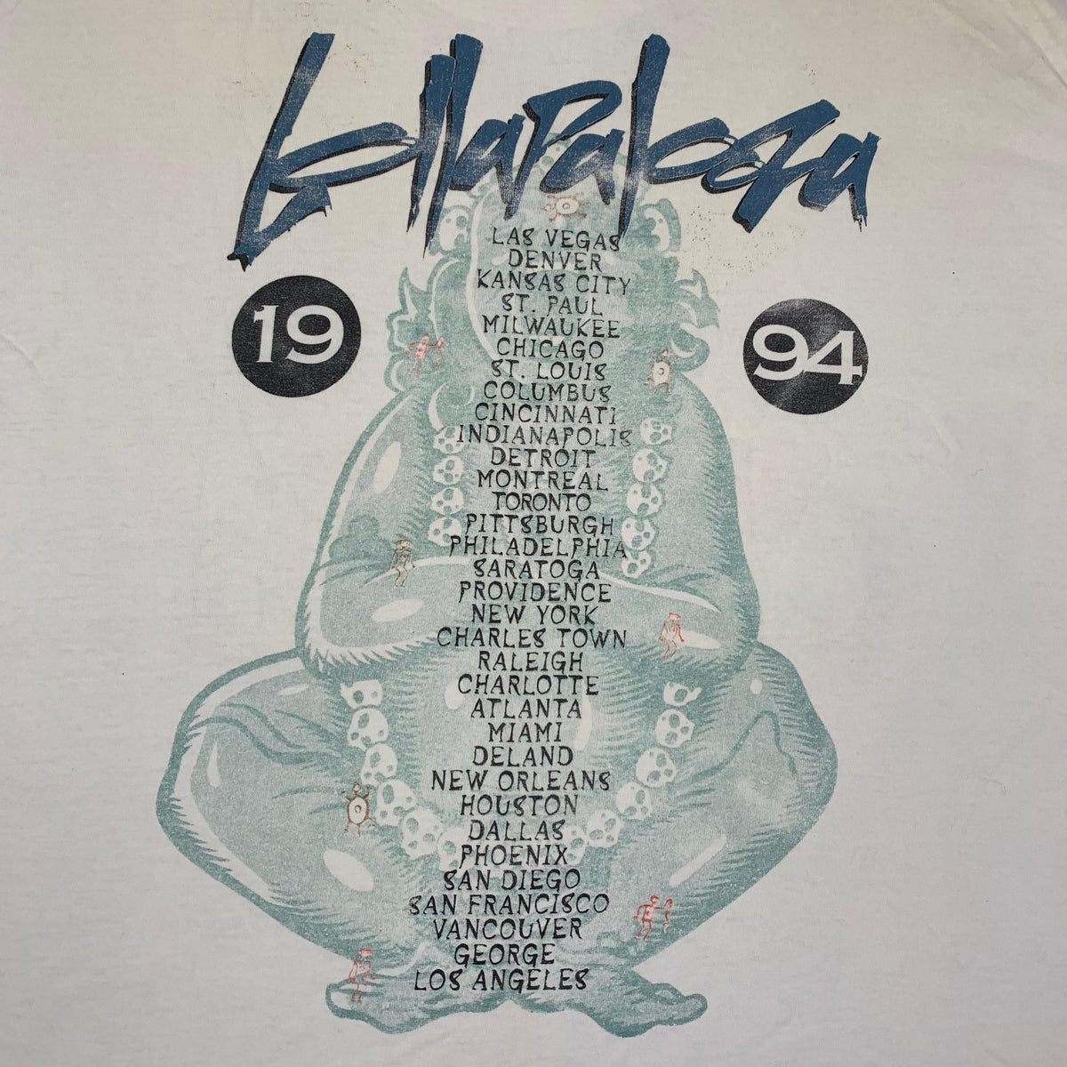 Vintage Lollapalooza &quot;1994&quot; T-Shirt - jointcustodydc