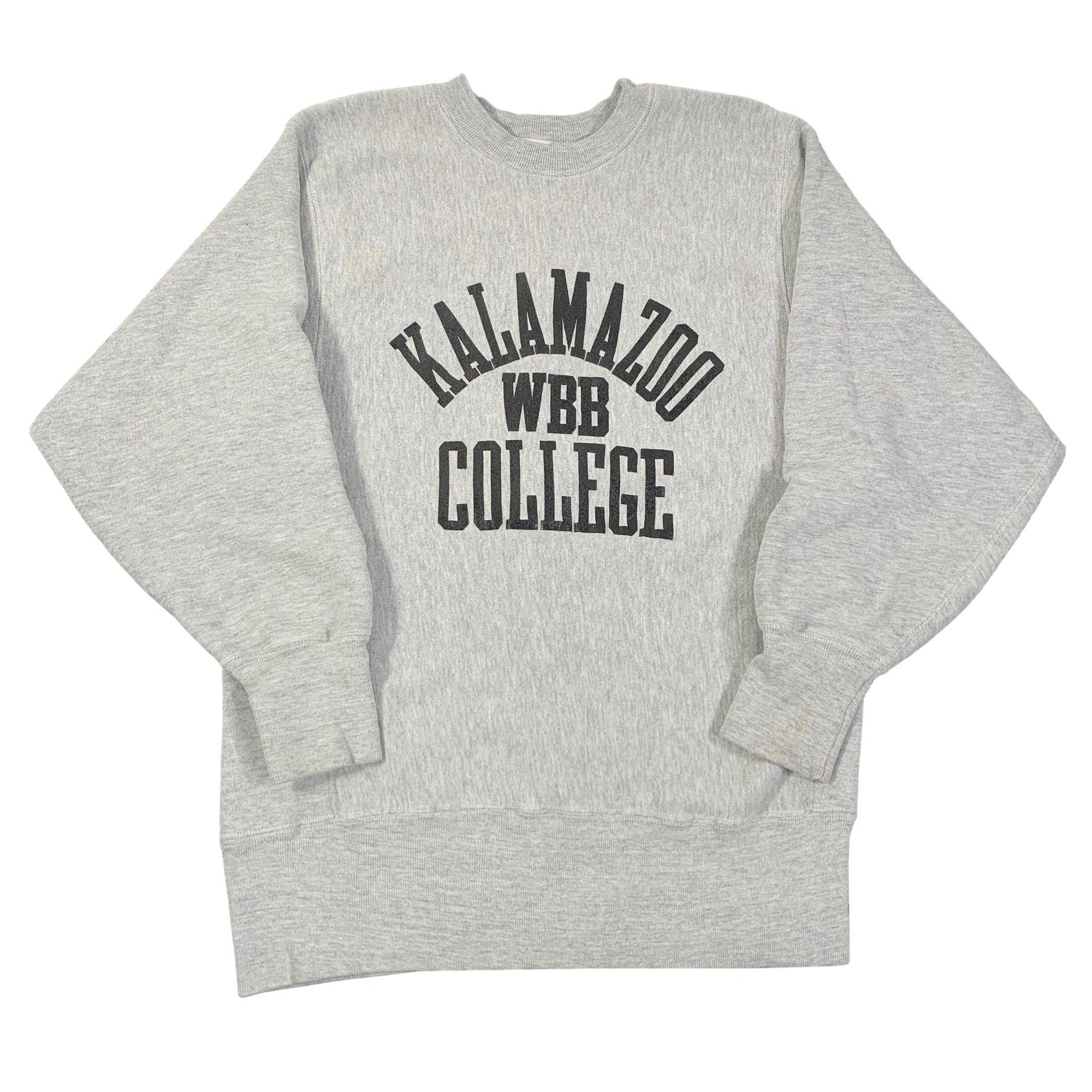 Vintage Champion Reverse Weave "Kalamazoo College" Crewneck Sweatshirt - jointcustodydc