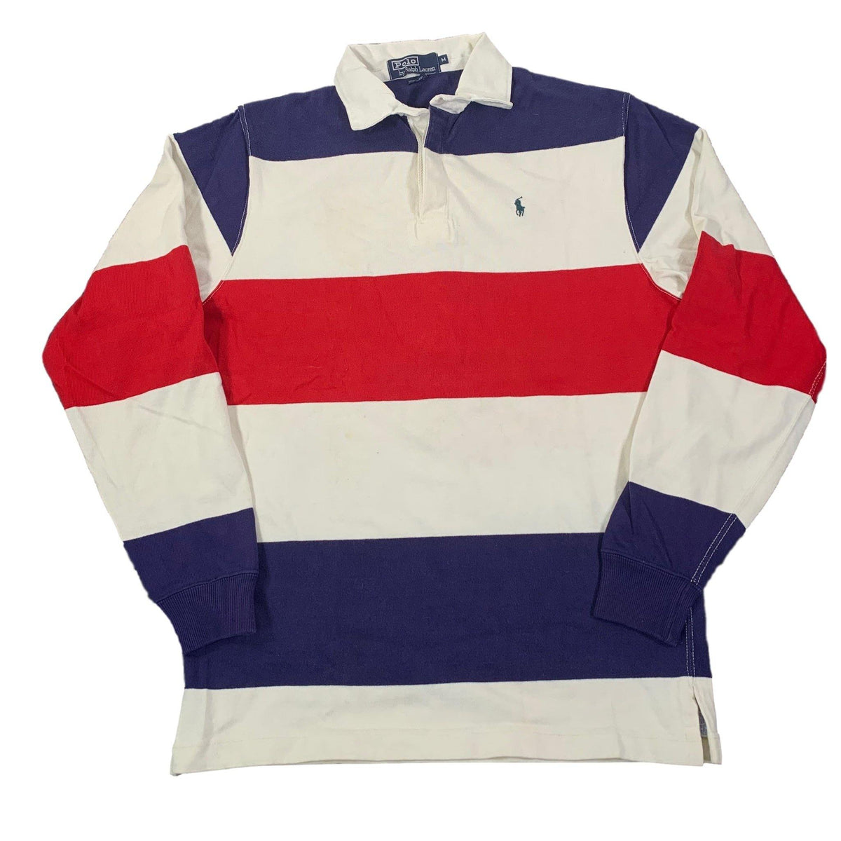 Vintage Ralph Lauren Polo &quot;Rugby&quot; Color Block Long Sleeve - jointcustodydc