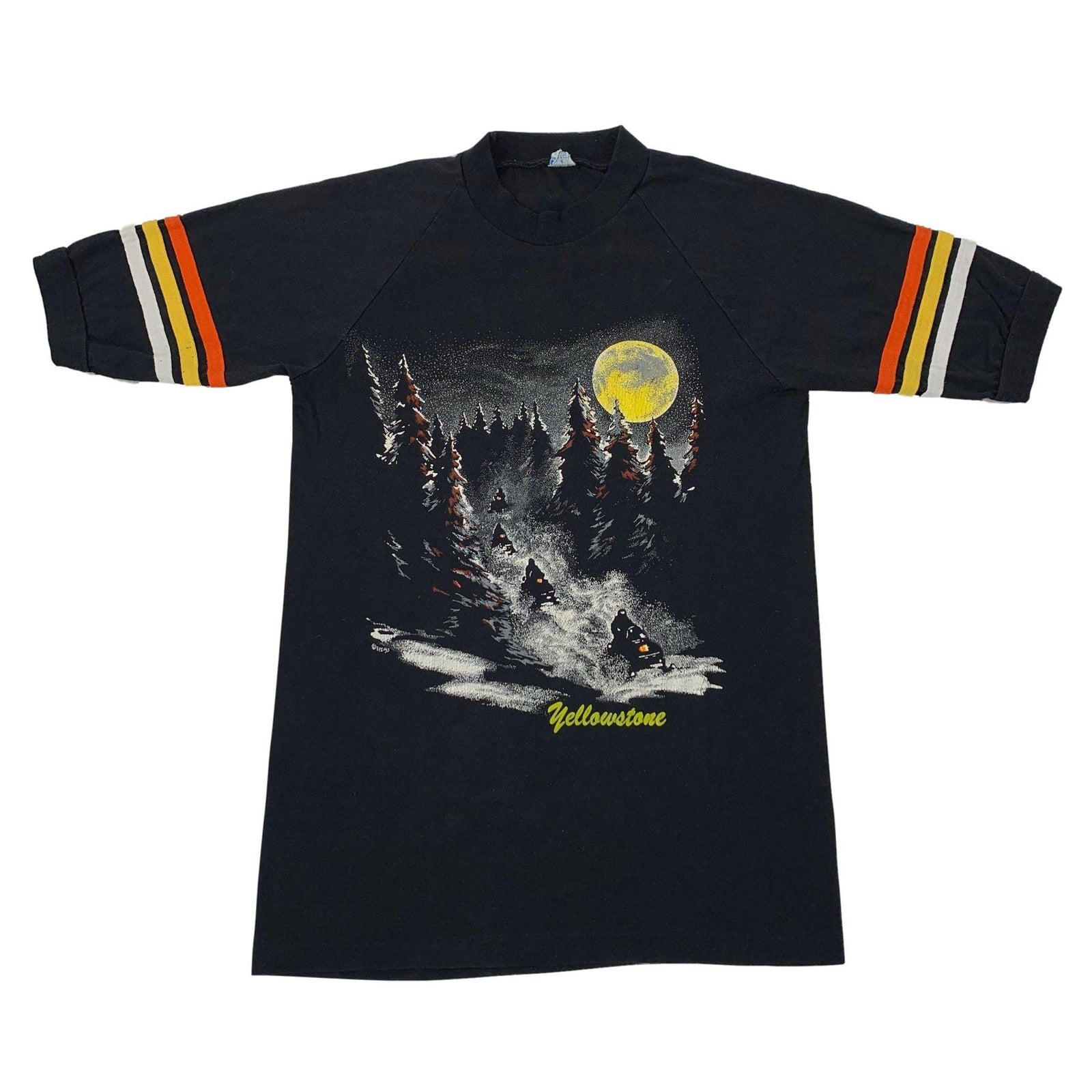 Vintage Yellowstone "Snowmobile" Jersey T-Shirt - jointcustodydc