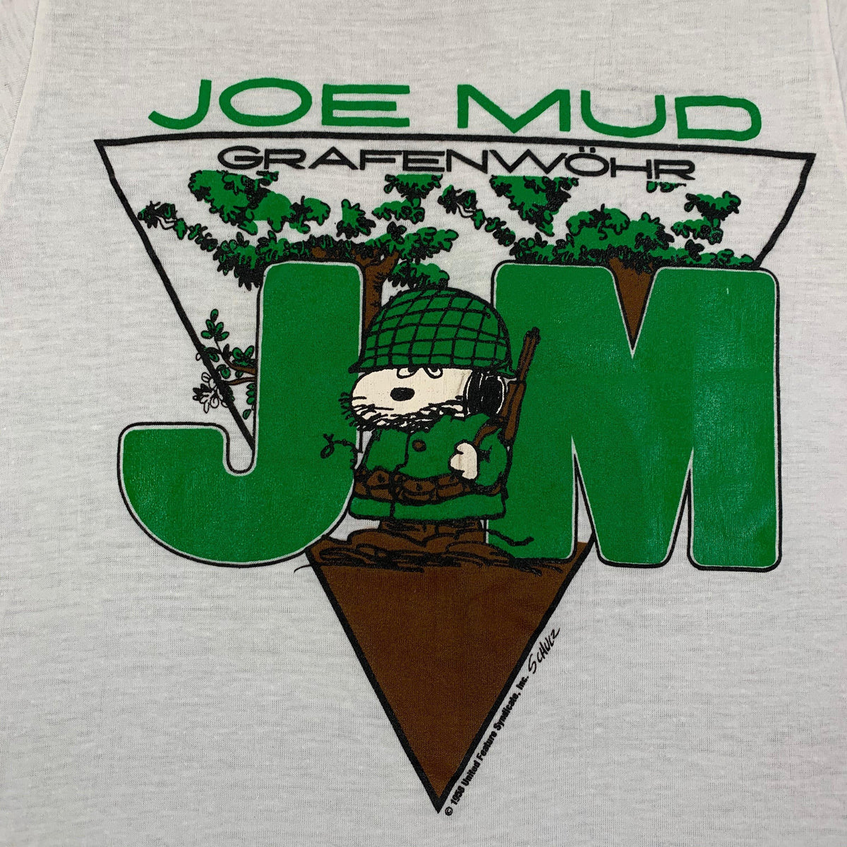 Vintage Charles Schulz &quot;Joe Mud&quot; T-Shirt - jointcustodydc
