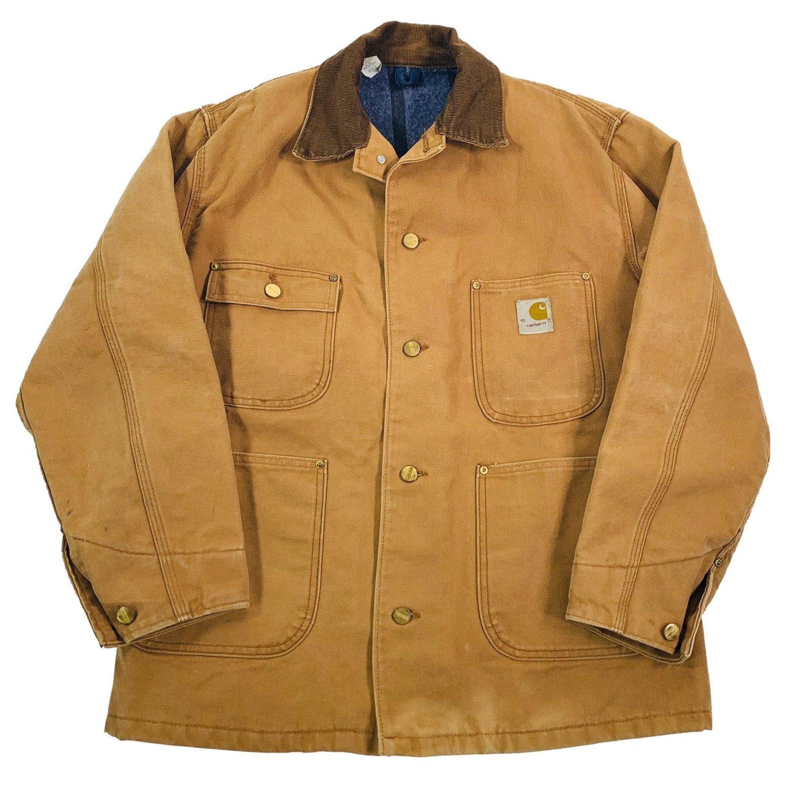 Vintage Carhartt "Blanket Lined" Canvas Chore Jacket - jointcustodydc
