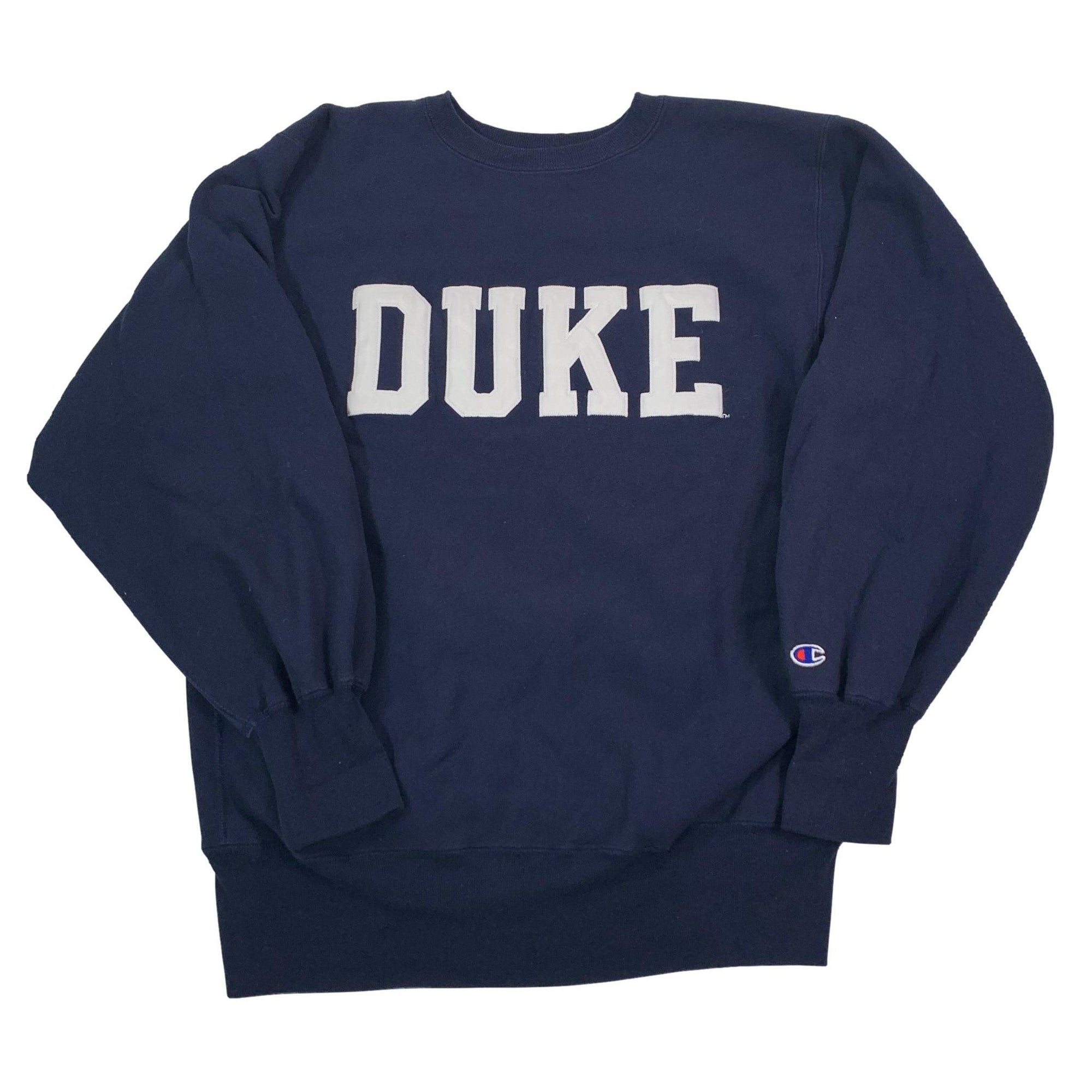 Vintage Champion Reverse Weave "Duke University" Crewneck Sweatshirt - jointcustodydc