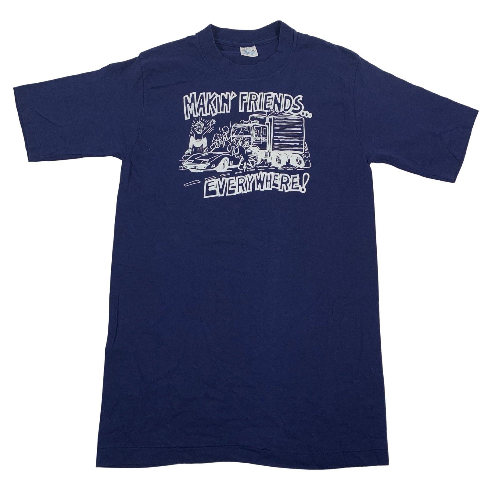 Vintage Earth Wind & Fire "Makin' Friends... Everywhere!" Tour T-Shirt - jointcustodydc