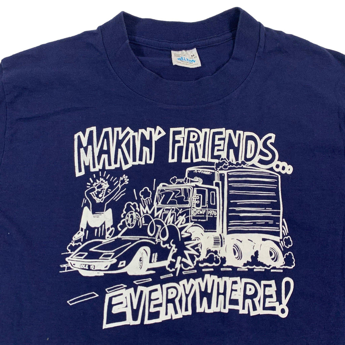 Vintage Earth Wind &amp; Fire &quot;Makin&#39; Friends... Everywhere!&quot; Tour T-Shirt - jointcustodydc