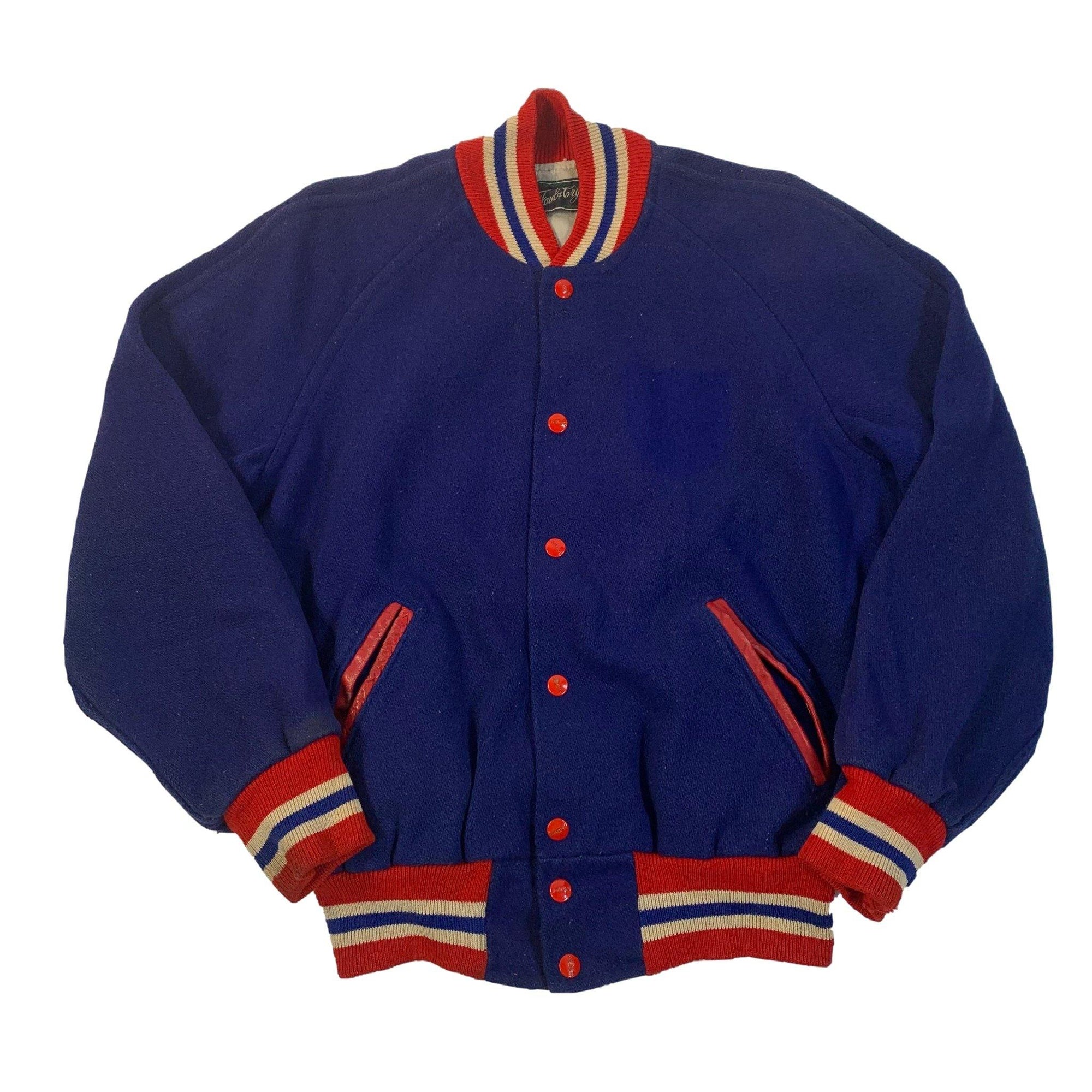 Vintage Faul & Crymes Sporting Goods "Wool" Letterman Jacket - jointcustodydc
