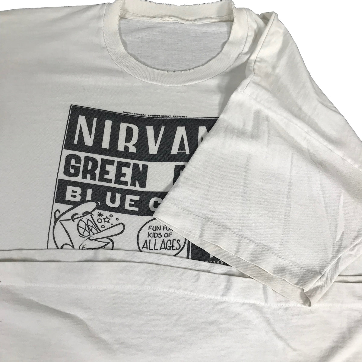 Vintage Nirvana &quot;Flyer&quot; T-Shirt - jointcustodydc