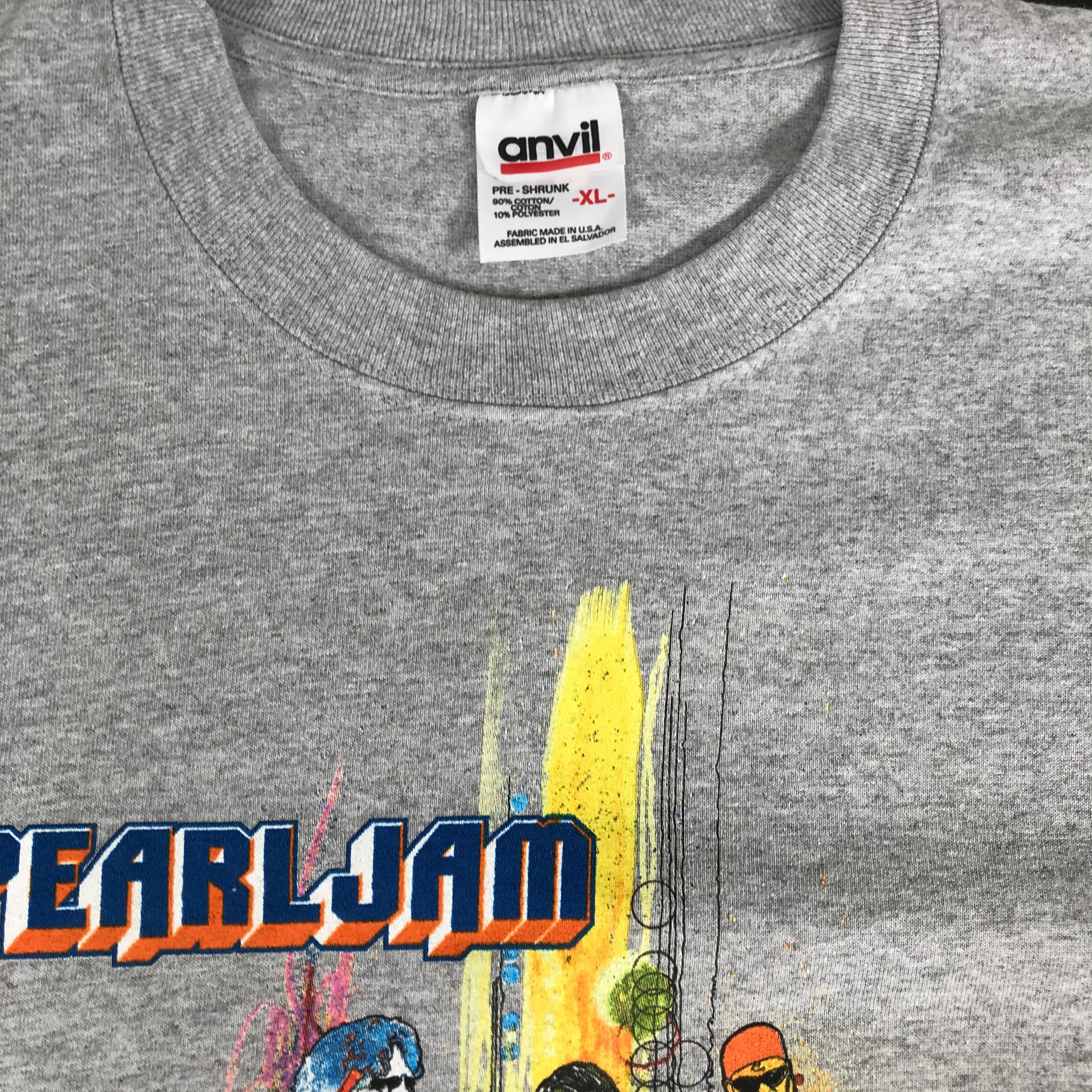 Anvil Pearl Jam T-Shirts for Men