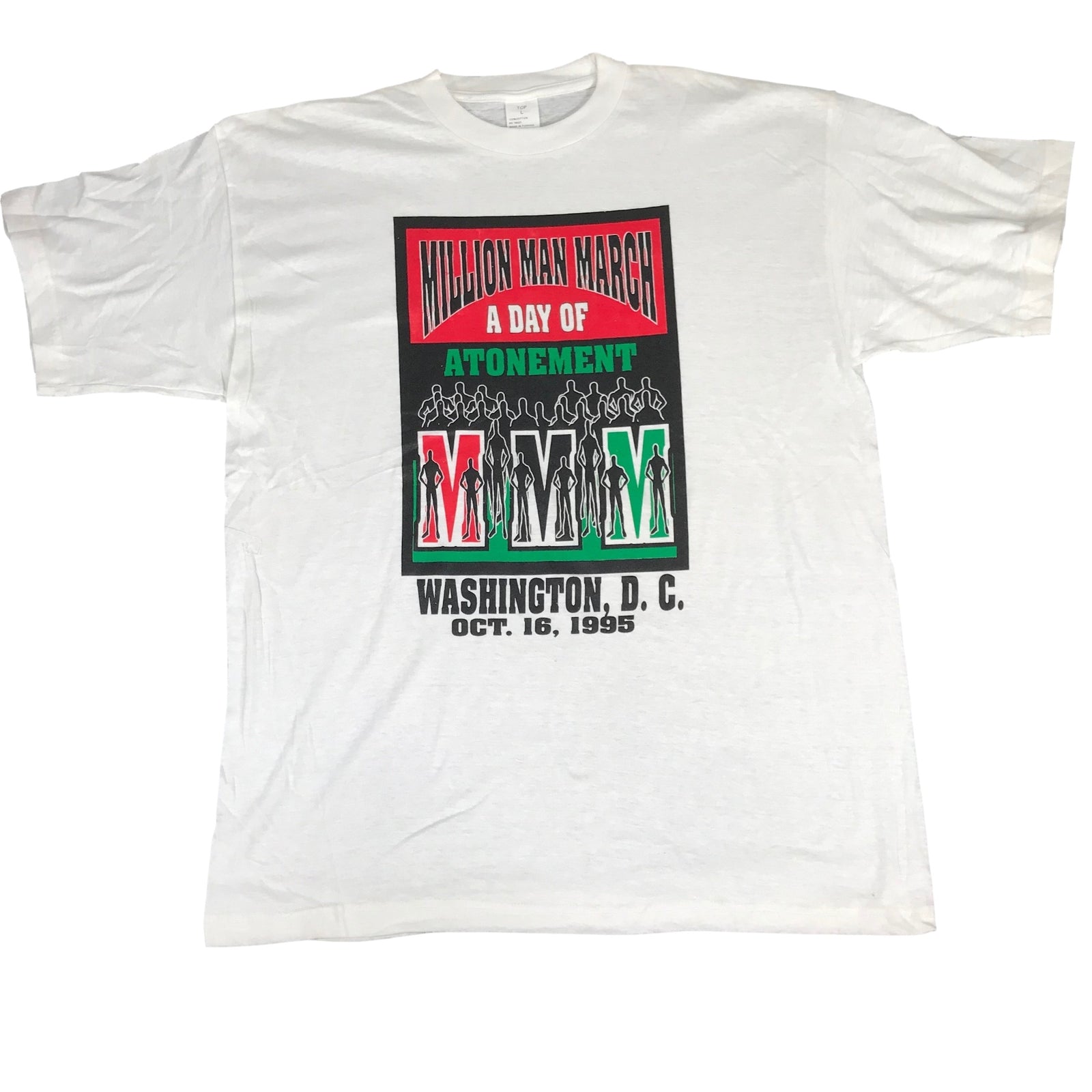 Vintage Million Man March "Washington D.C." T-Shirt - jointcustodydc