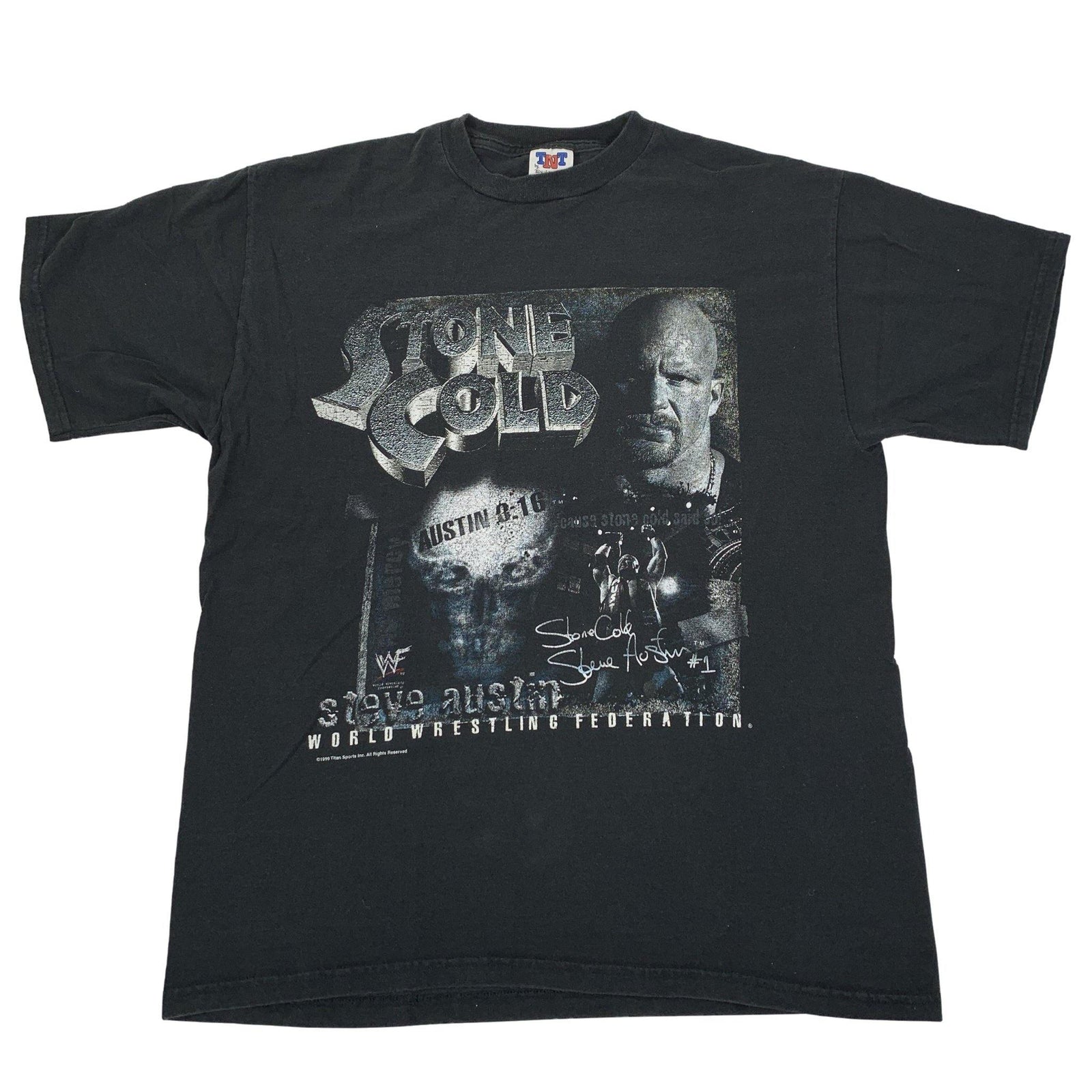 Vintage Stone Cold Steve Austin "WWF" T-Shirt - jointcustodydc
