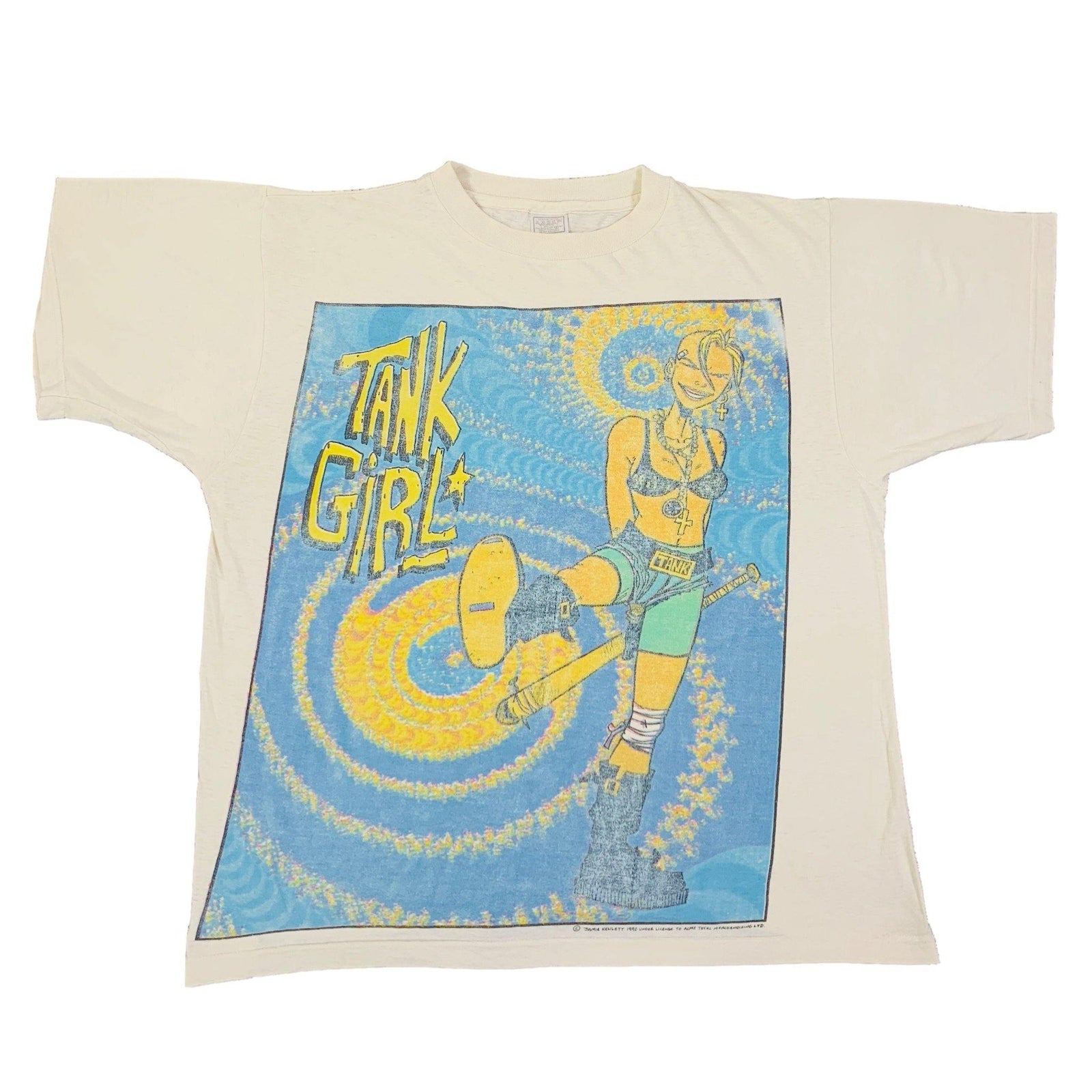 Vintage Jamie Hewlett's Tank Girl "Rebecca Buck" T-Shirt - jointcustodydc