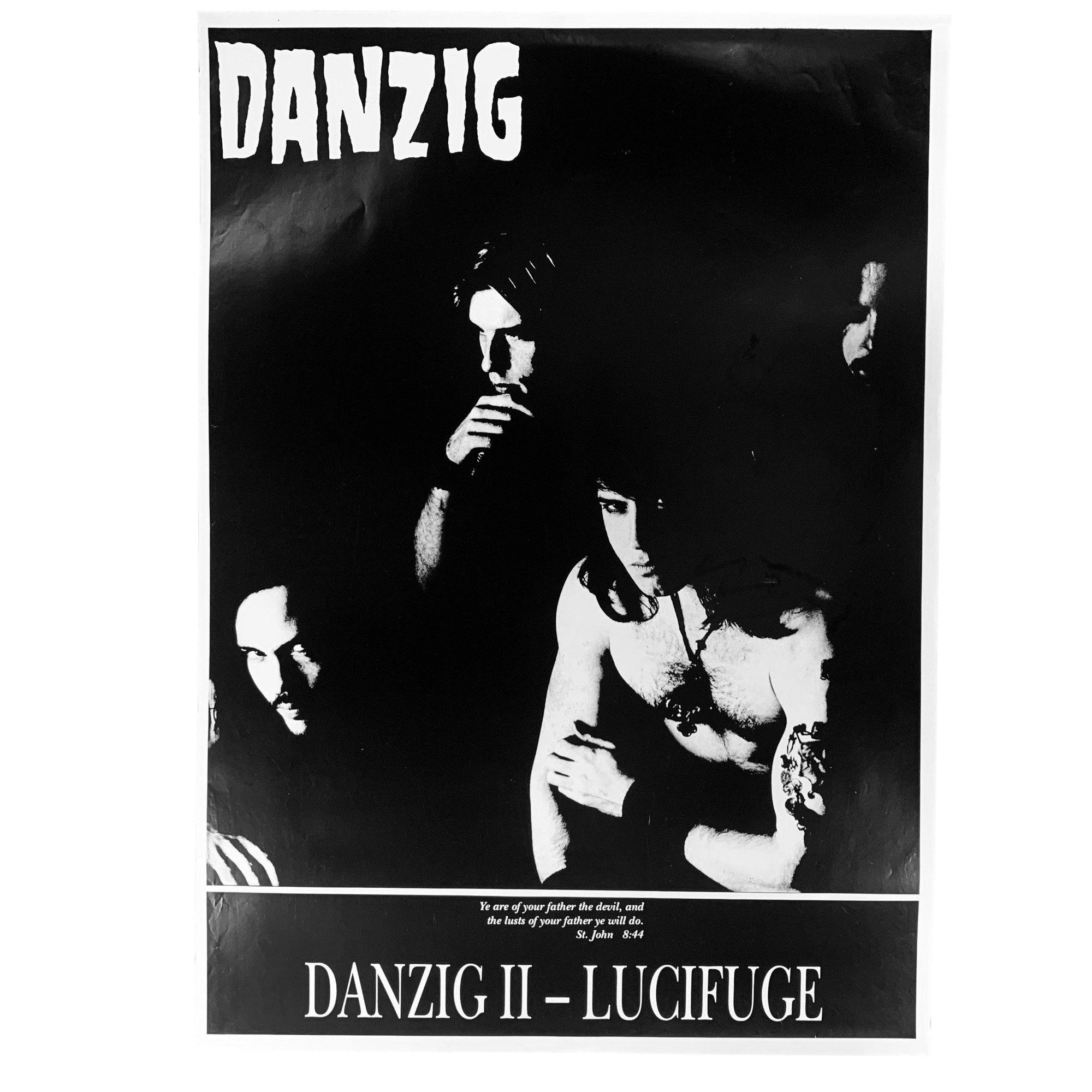 Vintage Danzig II: "Lucifuge" (1990) Poster - jointcustodydc