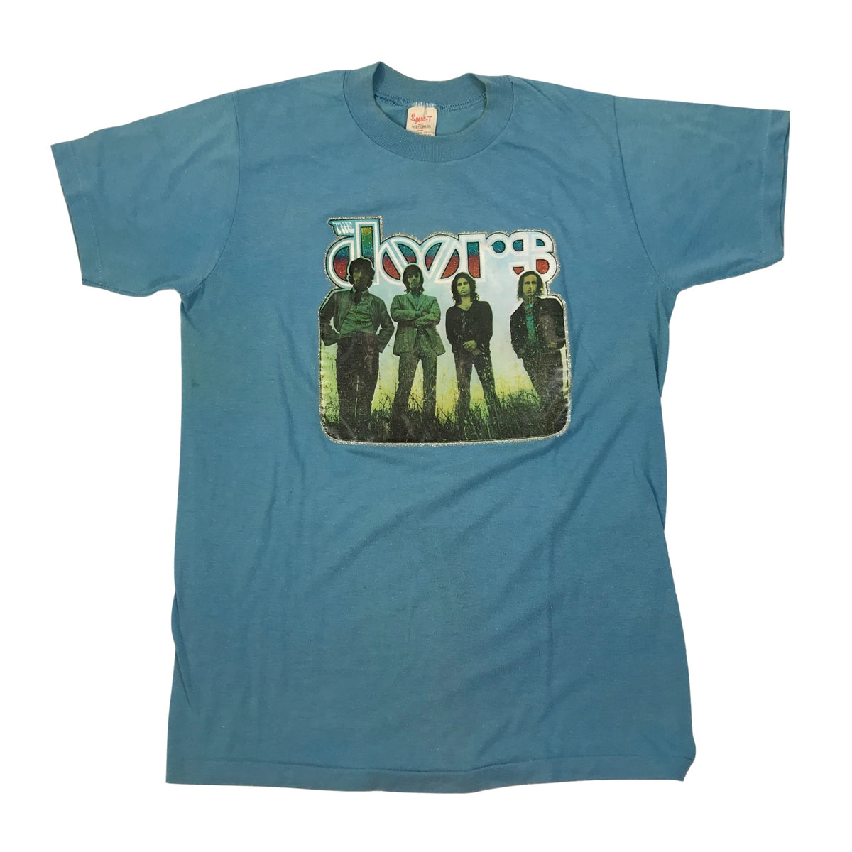 Vintage The Doors &quot;Iron-On Transfer&quot; T-Shirt - jointcustodydc
