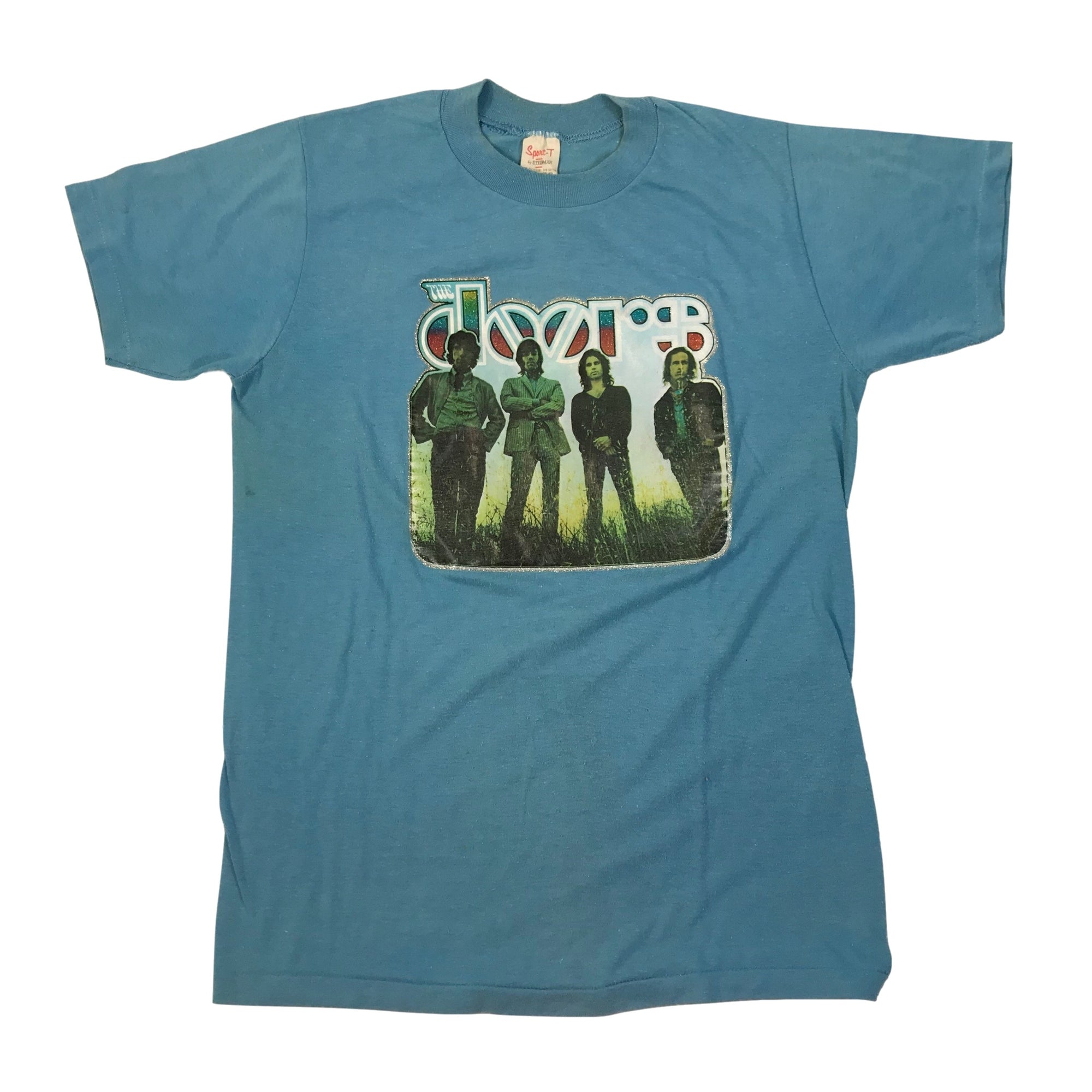 Vintage The Doors "Iron-On Transfer" T-Shirt - jointcustodydc