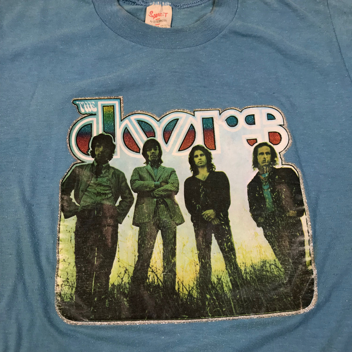 Vintage The Doors &quot;Iron-On Transfer&quot; T-Shirt - jointcustodydc