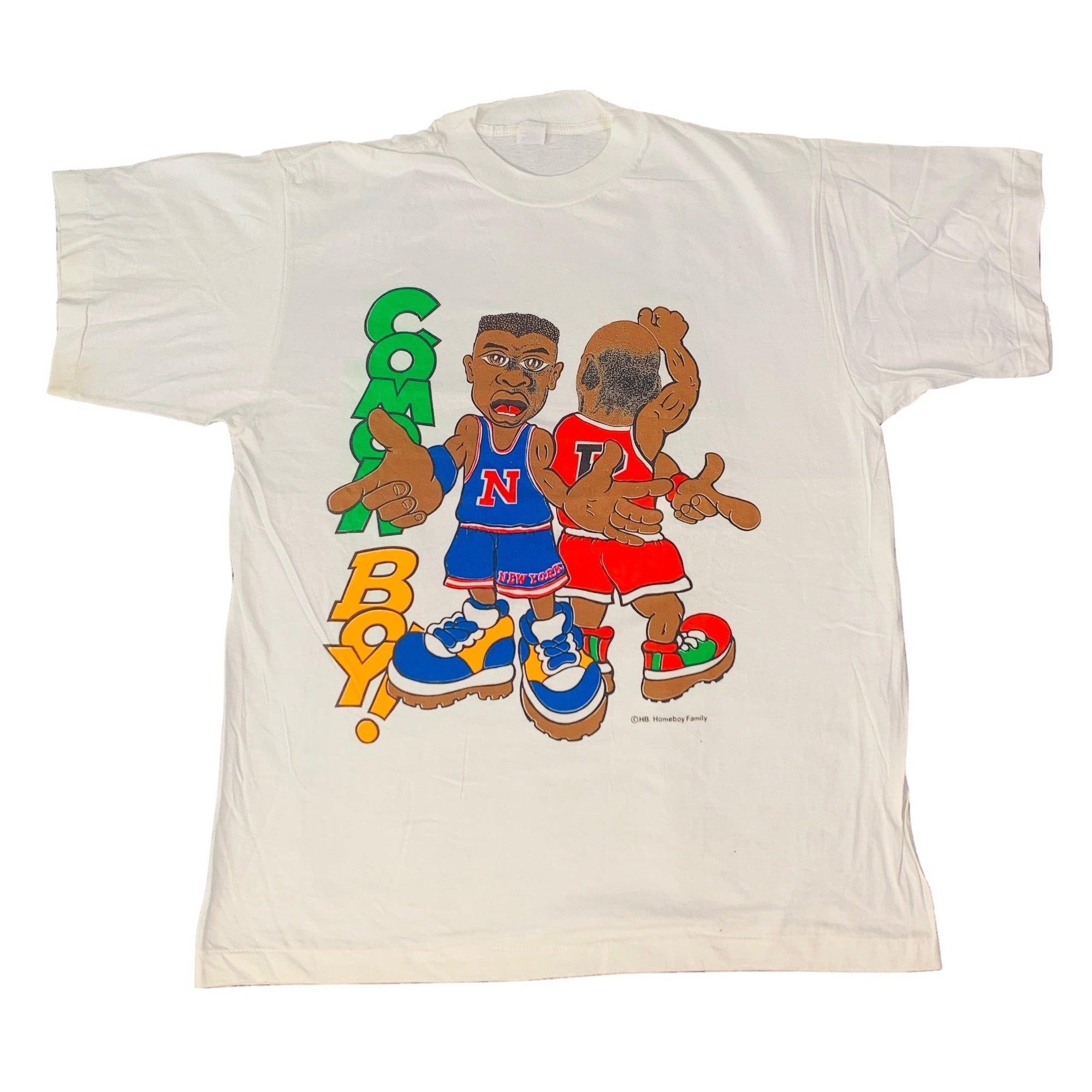 Vintage New York Knicks Chicago Bulls "Cmon Boy!" T-Shirt - jointcustodydc