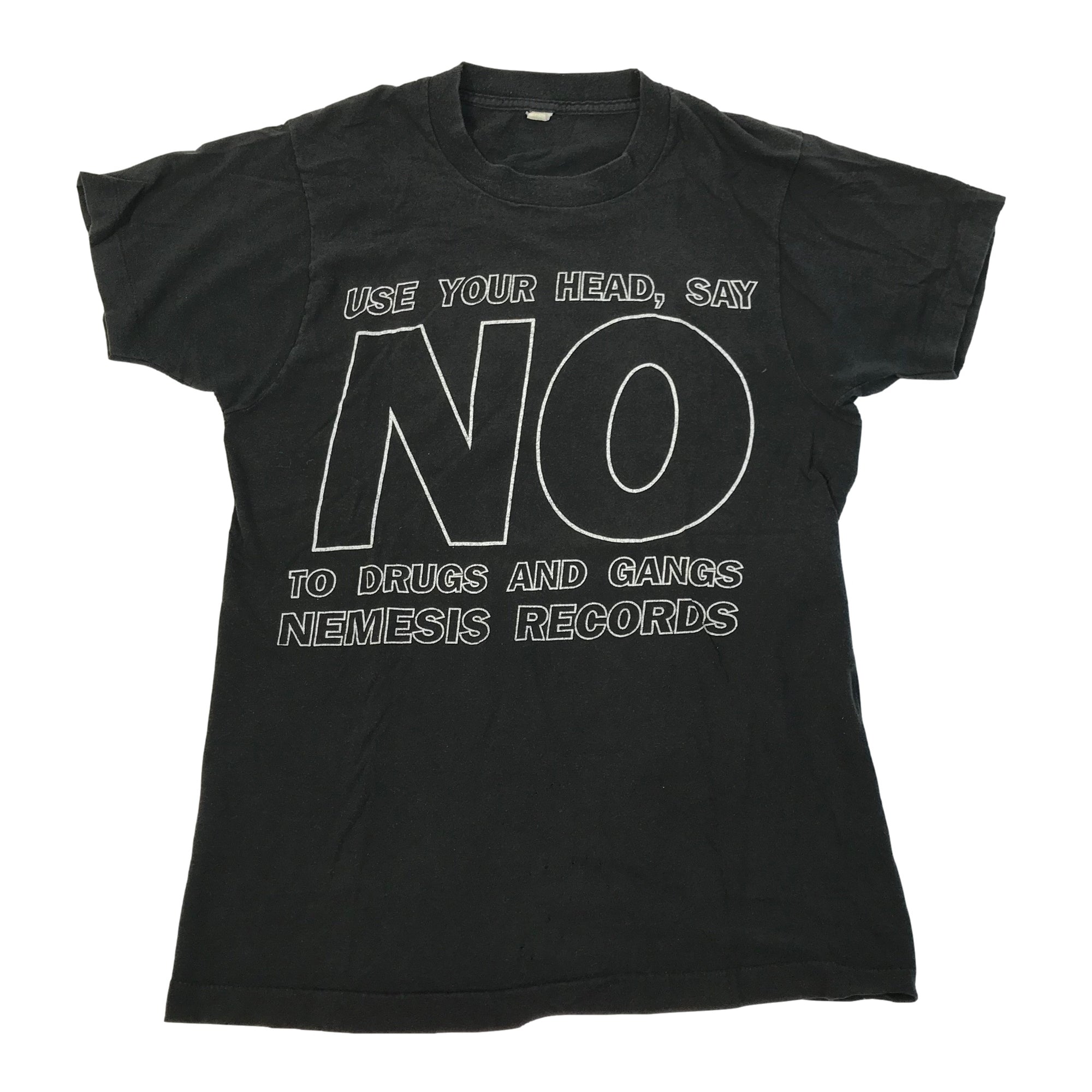 Vintage Nemesis Records "NO" T-Shirt - jointcustodydc