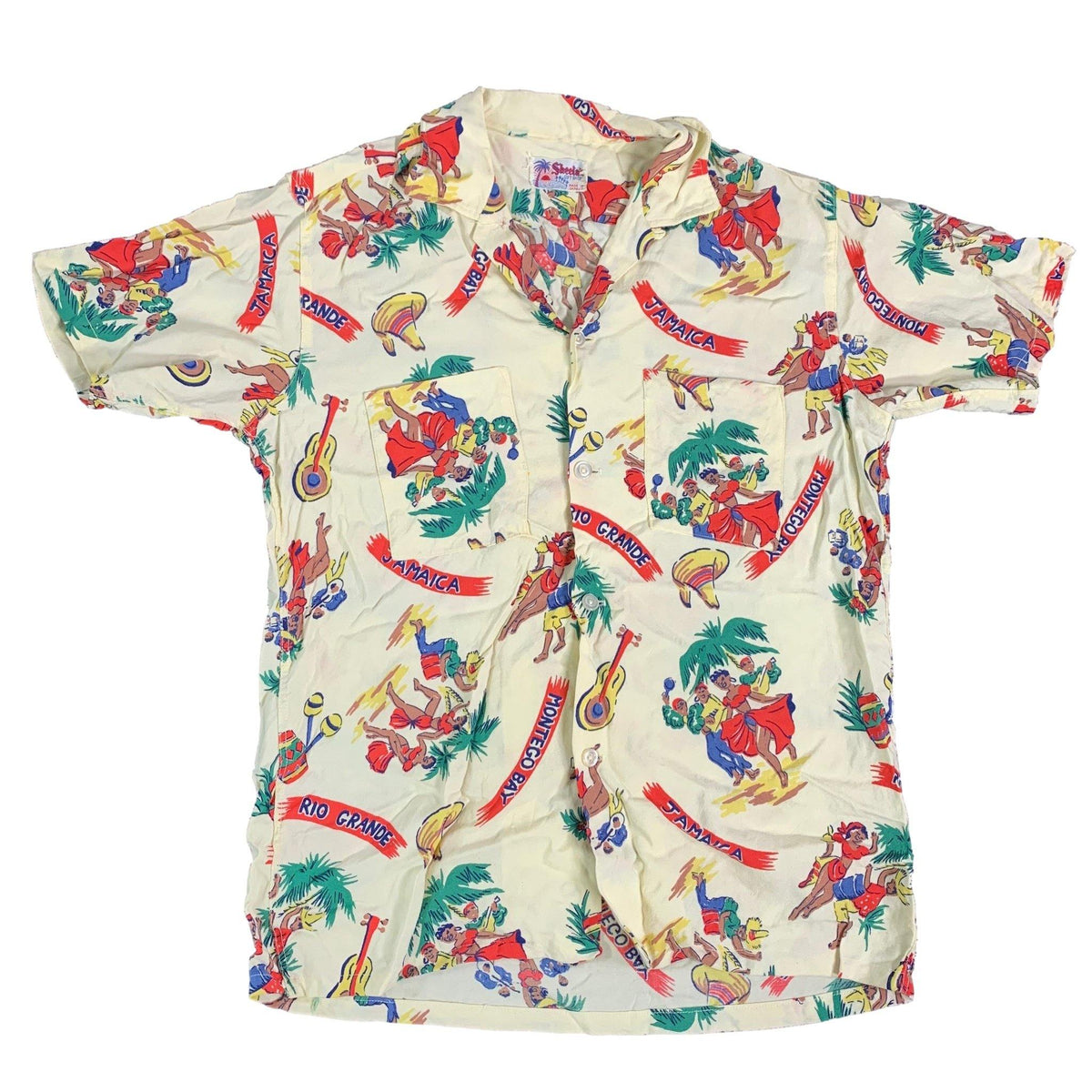 Vintage Sheela&#39;s Gift Shop &quot;Loop Collar&quot; Shirt - jointcustodydc