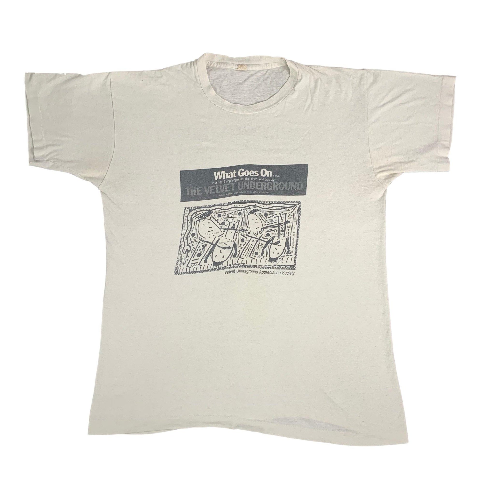 Vintage The Velvet Underground "Andy Warhol System: Pub-Pop-Rock" T-Shirt - jointcustodydc