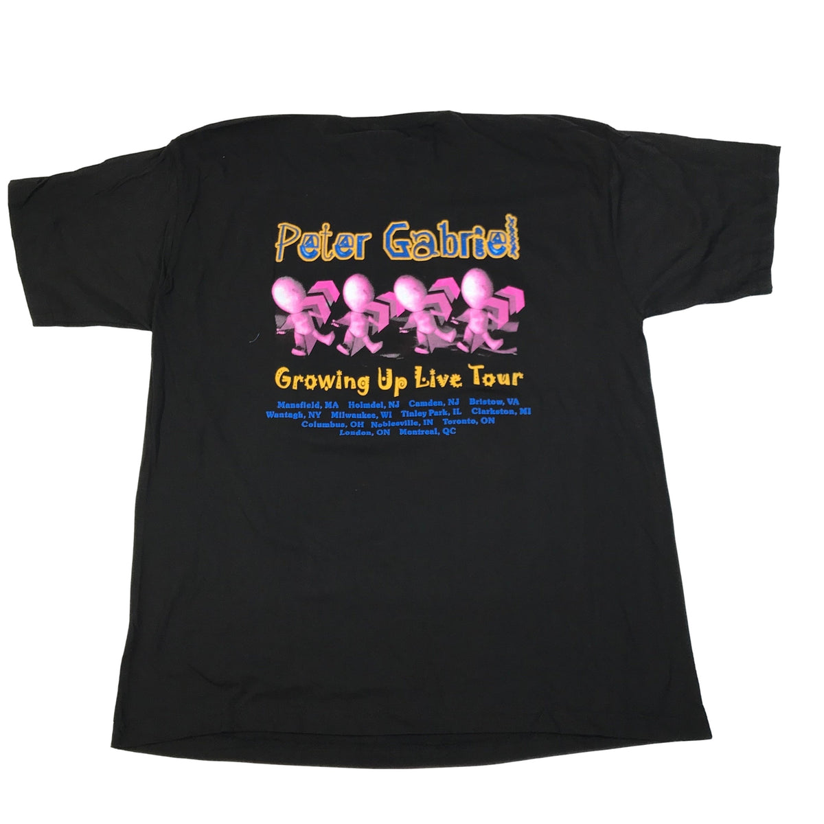 Vintage Peter Gabriel &quot;Growing Up&quot; T-Shirt - jointcustodydc