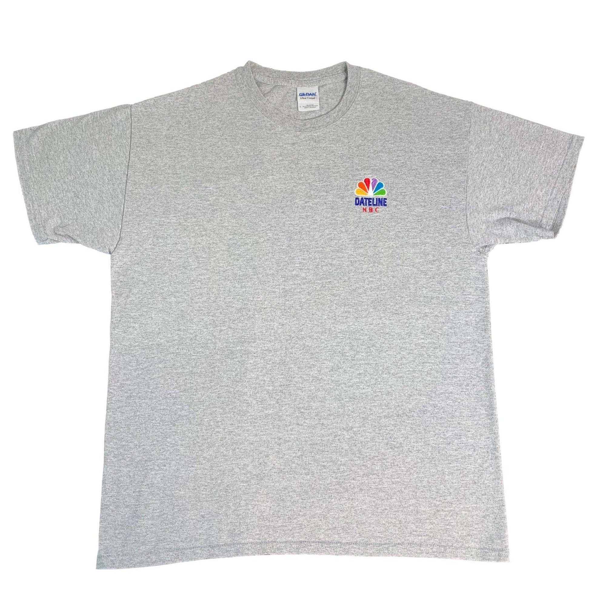 Vintage Dateline "NBC" Embroidered T-Shirt - jointcustodydc