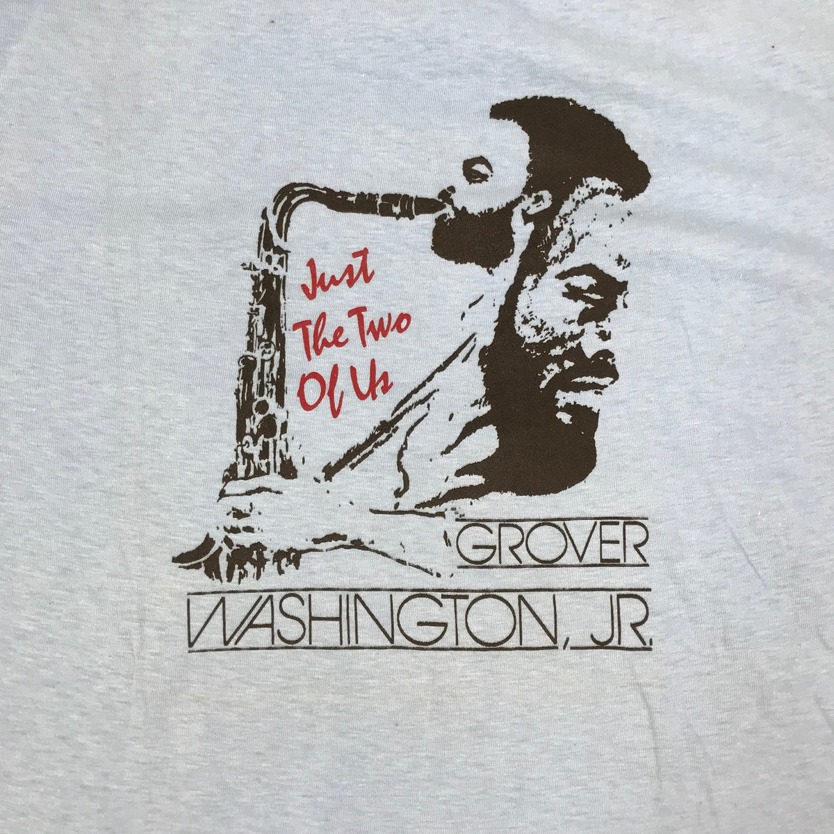 Vintage Grover Washington JR &quot;Just The Two Of Us&quot; T-Shirt - jointcustodydc