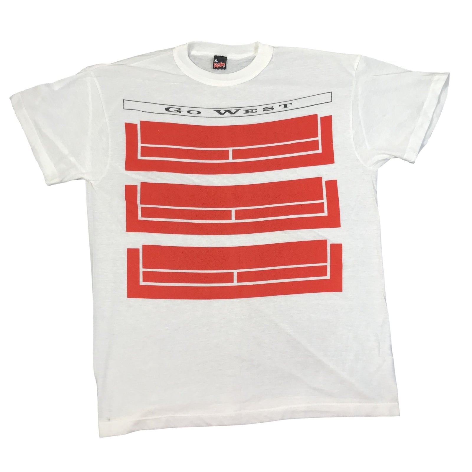 Vintage Go West "3D" T-Shirt - jointcustodydc