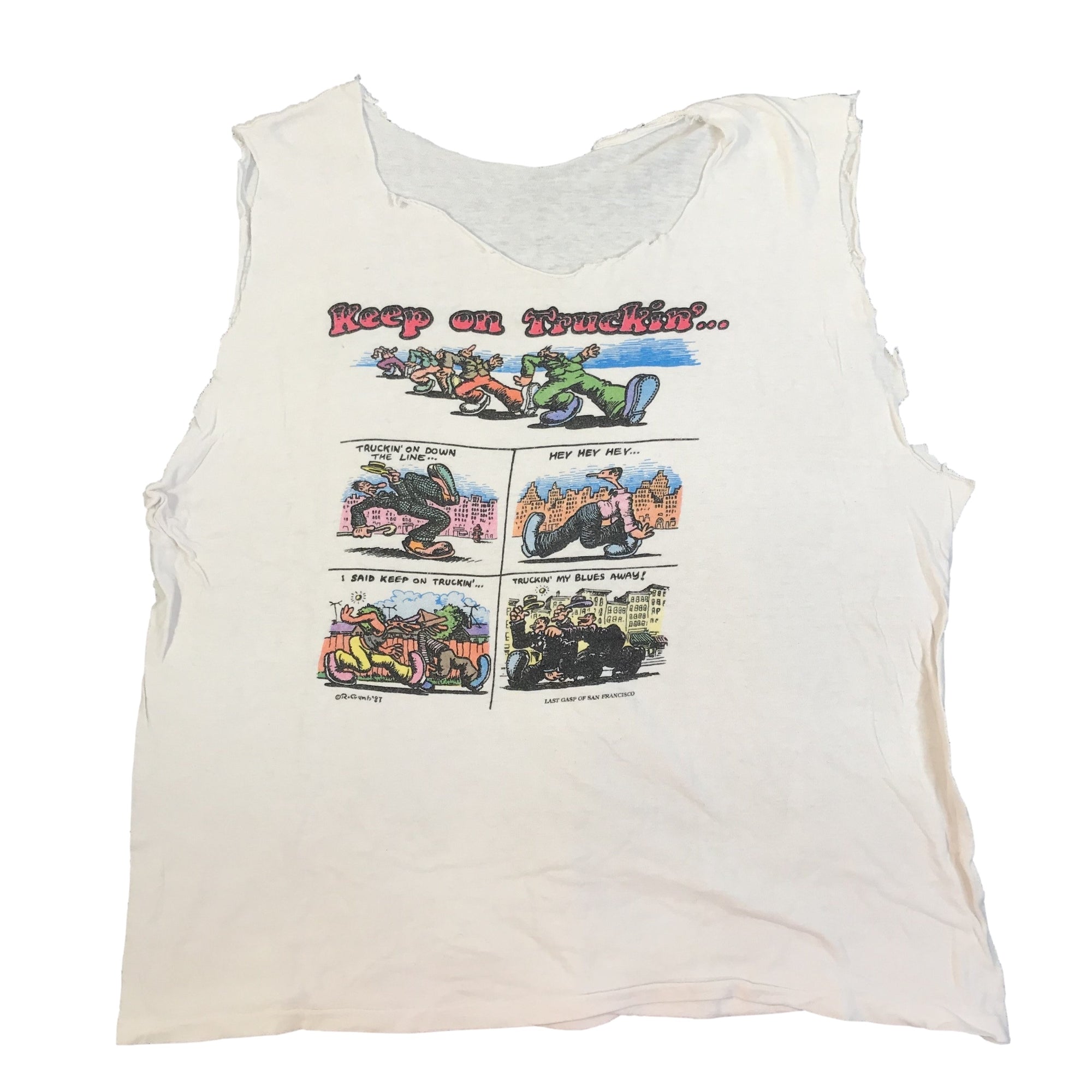 Vintage Robert Crumb "Keep on Truckin'" T-Shirt - jointcustodydc