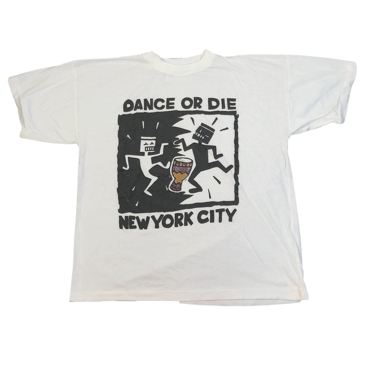 Vintage Keith Haring &quot;Dance or Die&quot; T-Shirt - jointcustodydc