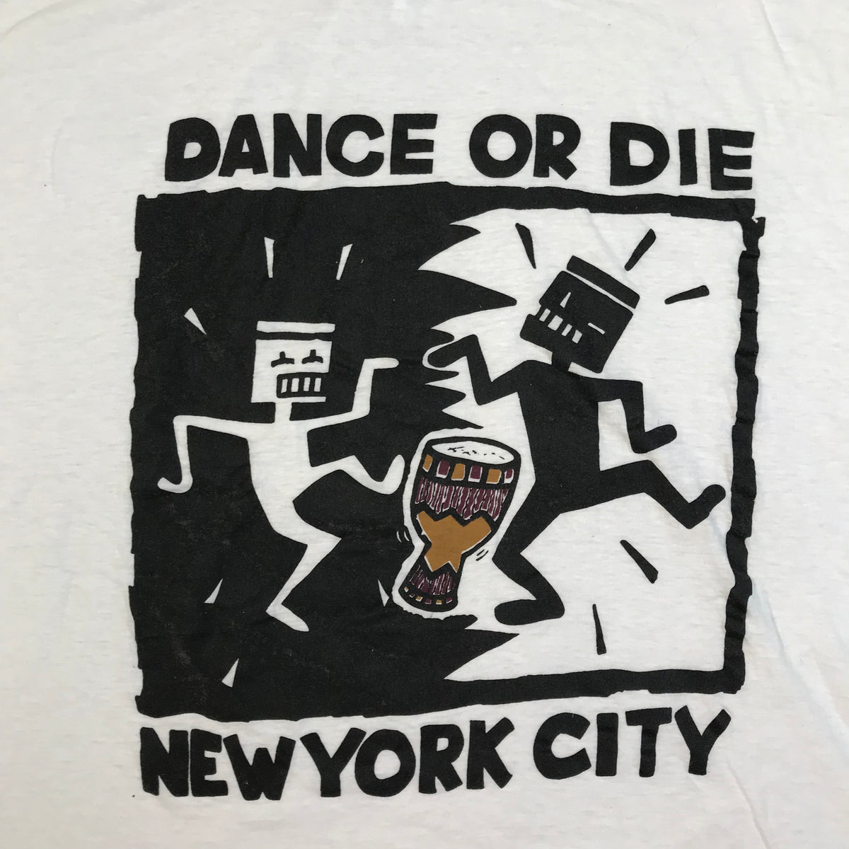Vintage Keith Haring &quot;Dance or Die&quot; T-Shirt - jointcustodydc