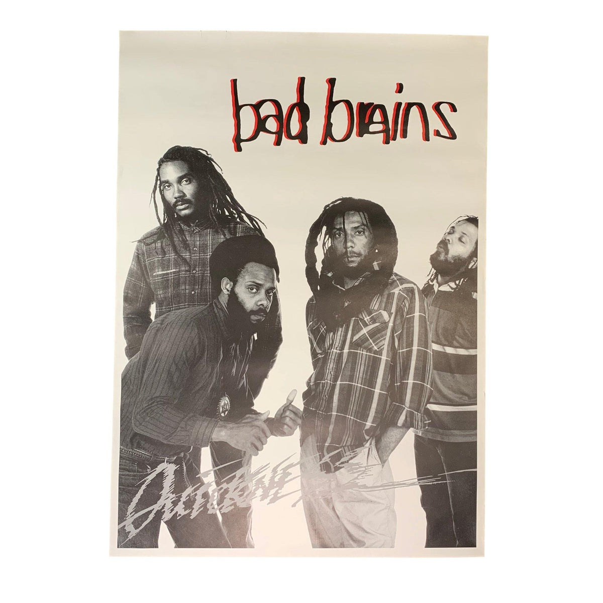 Vintage Bad Brains &quot;Quickness&quot; Poster - jointcustodydc