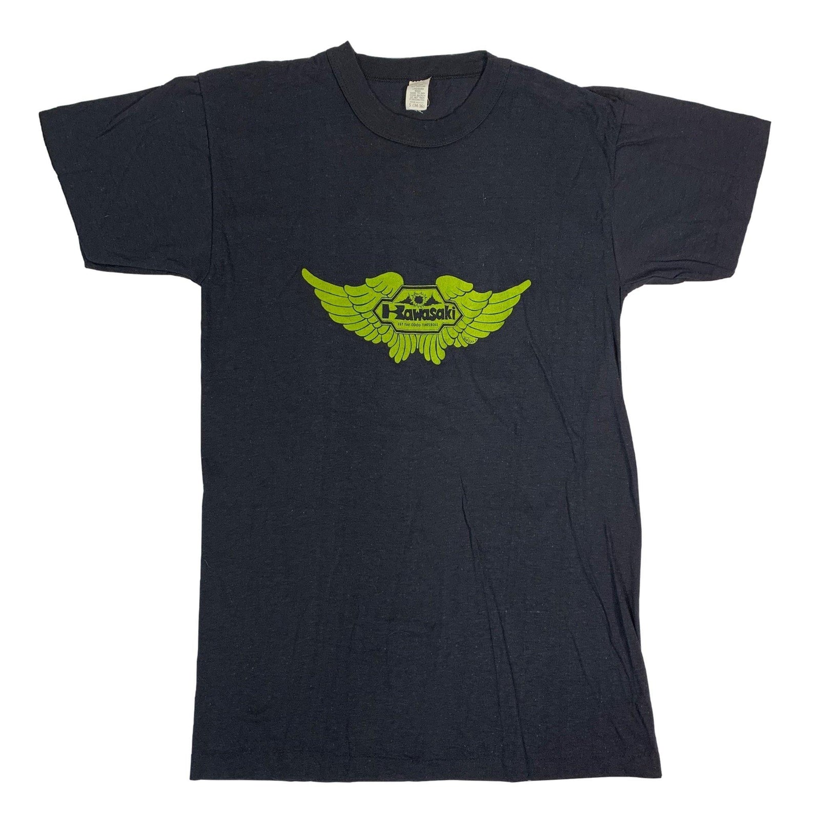 Vintage Kawasaki "Ezekiel's Wheel Boutique" T-Shirt - jointcustodydc